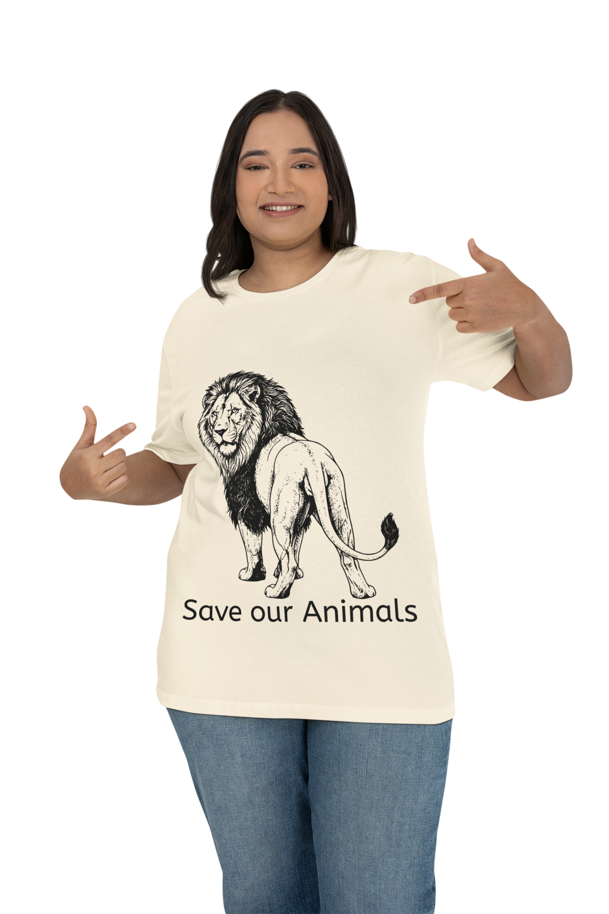 Lion Graphic Tee — Disappearing From the Earth