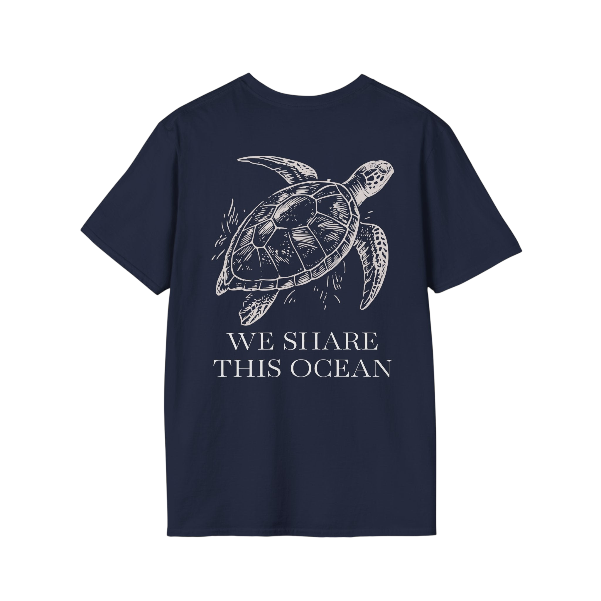 Ocean Neighbor Graphic T-Shirt — Vintage We Share This Ocean Tee
