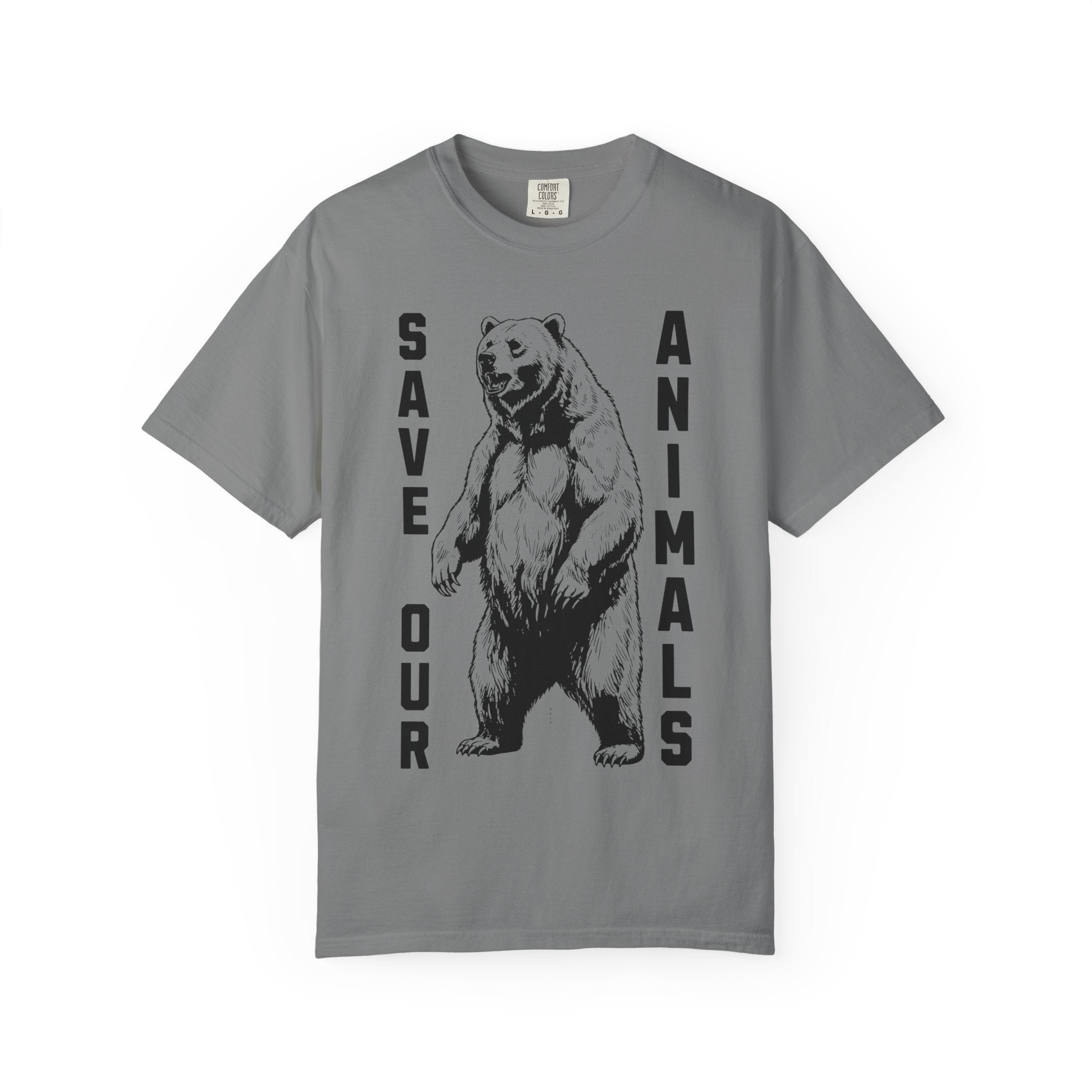Save Our Animals Grizzly Bear T-Shirt