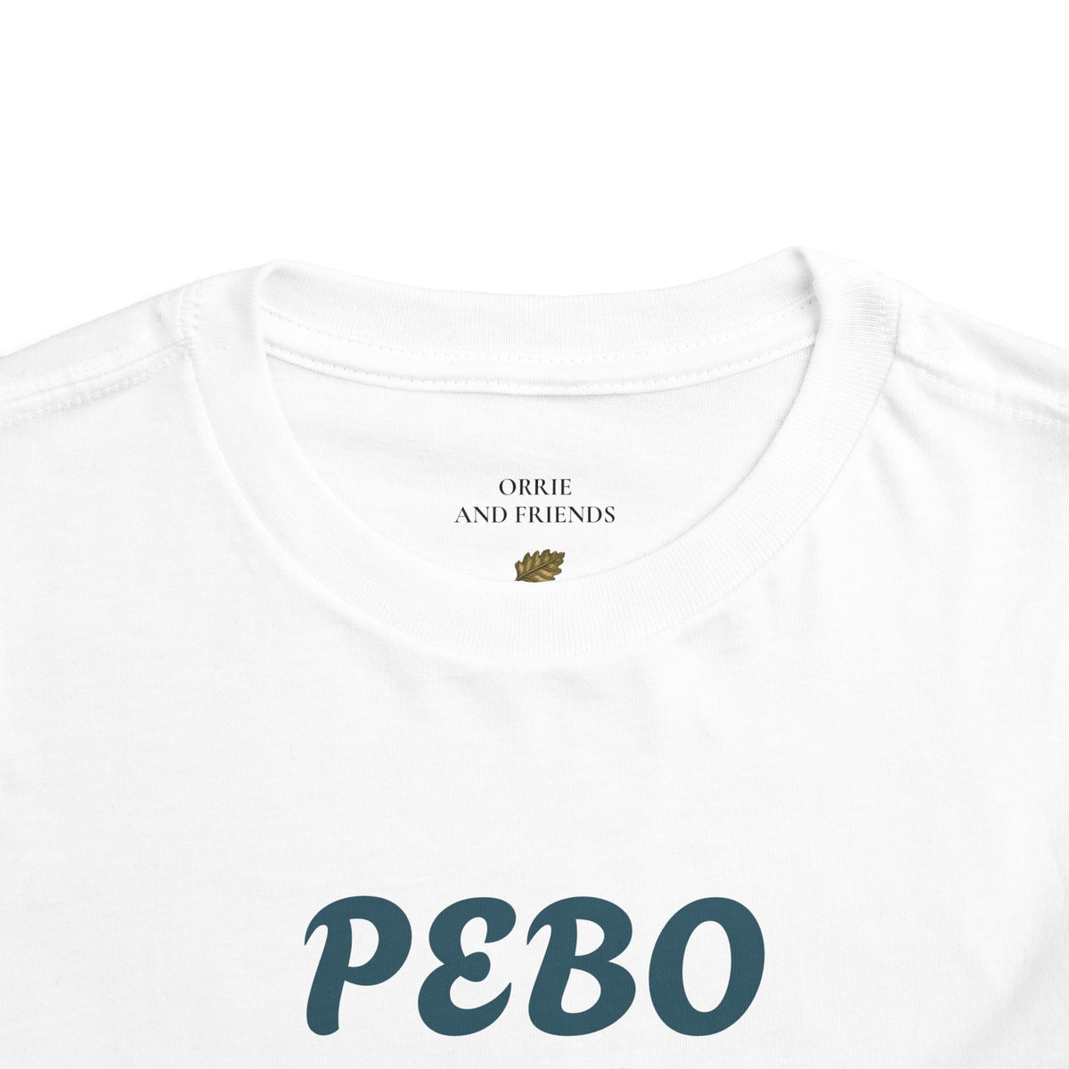 Toddler Tee — 'PEBO' Polar Bear CubGraphic Shirt