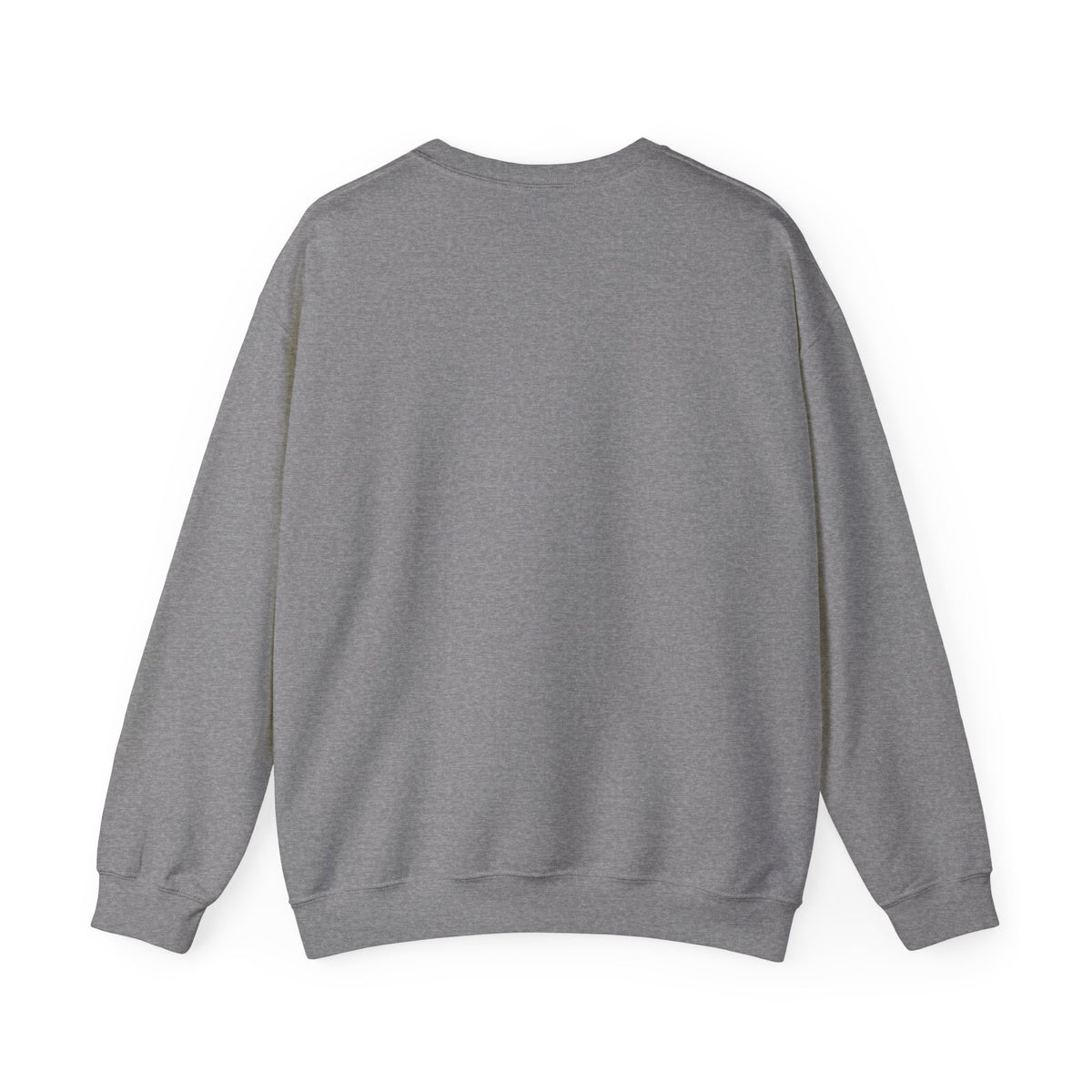 Tiger Big Cats Crewneck Sweatshirt — Vintage Wildlife Graphic in Heather Gray