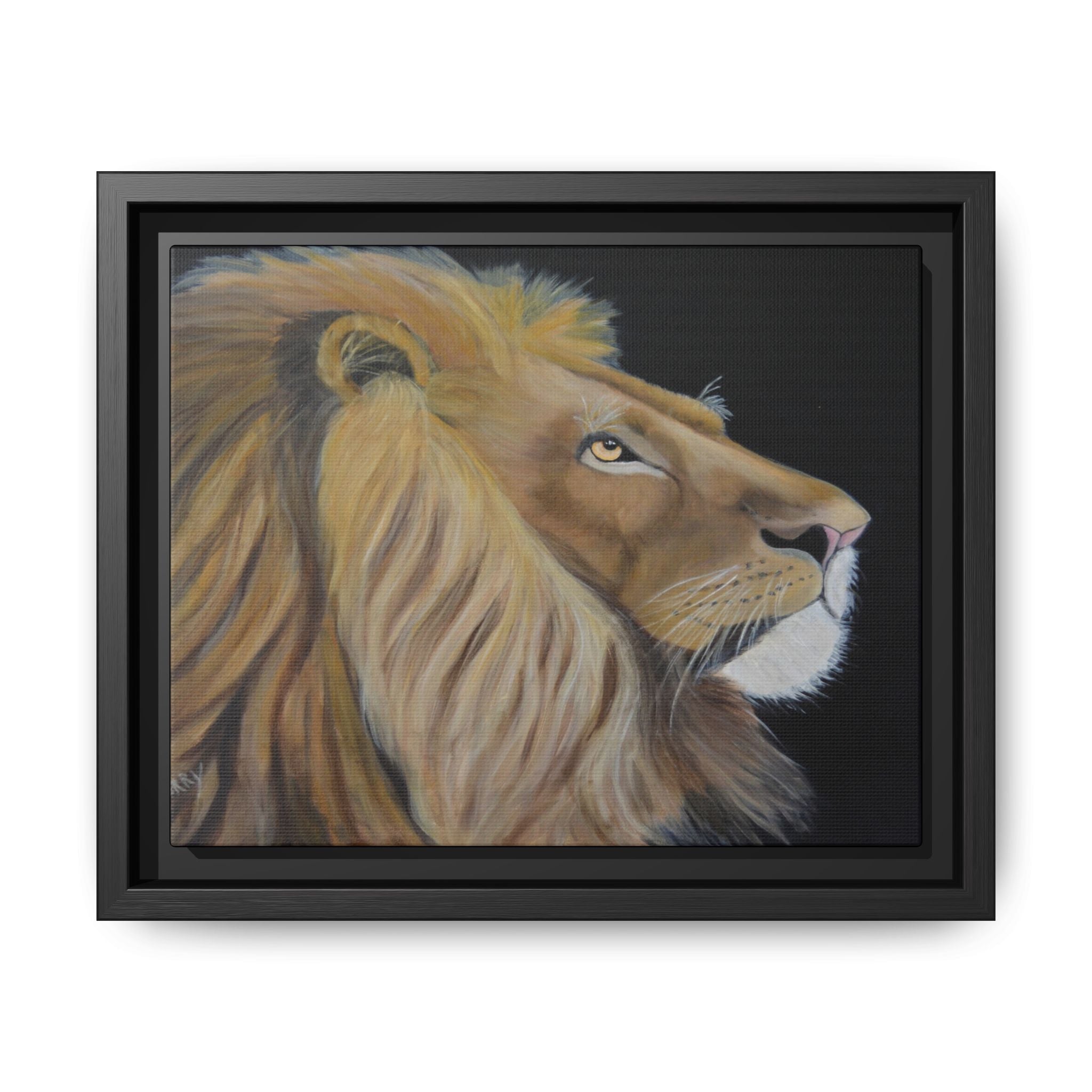 Regal Lion Portrait