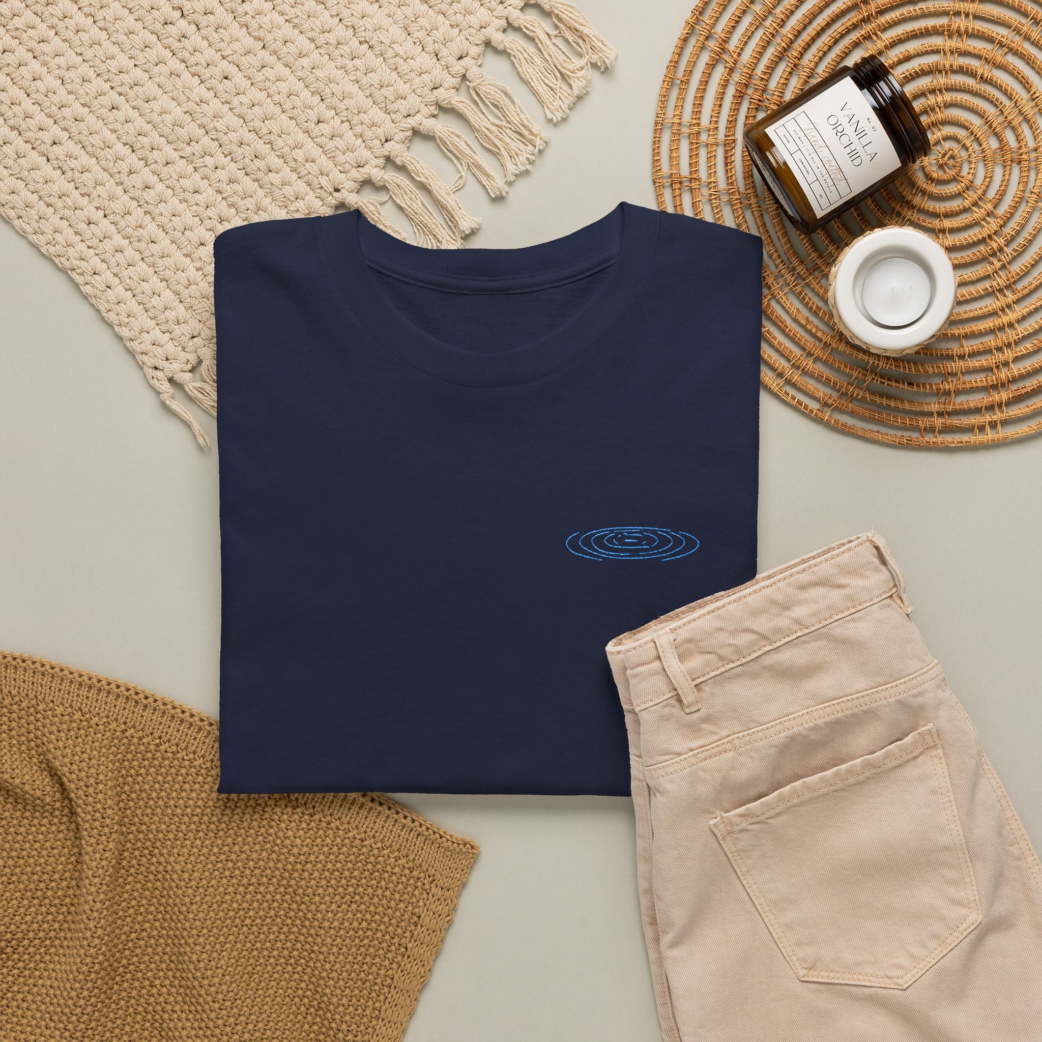 “Small Acts, Lasting Ripples” Embroidered Tee