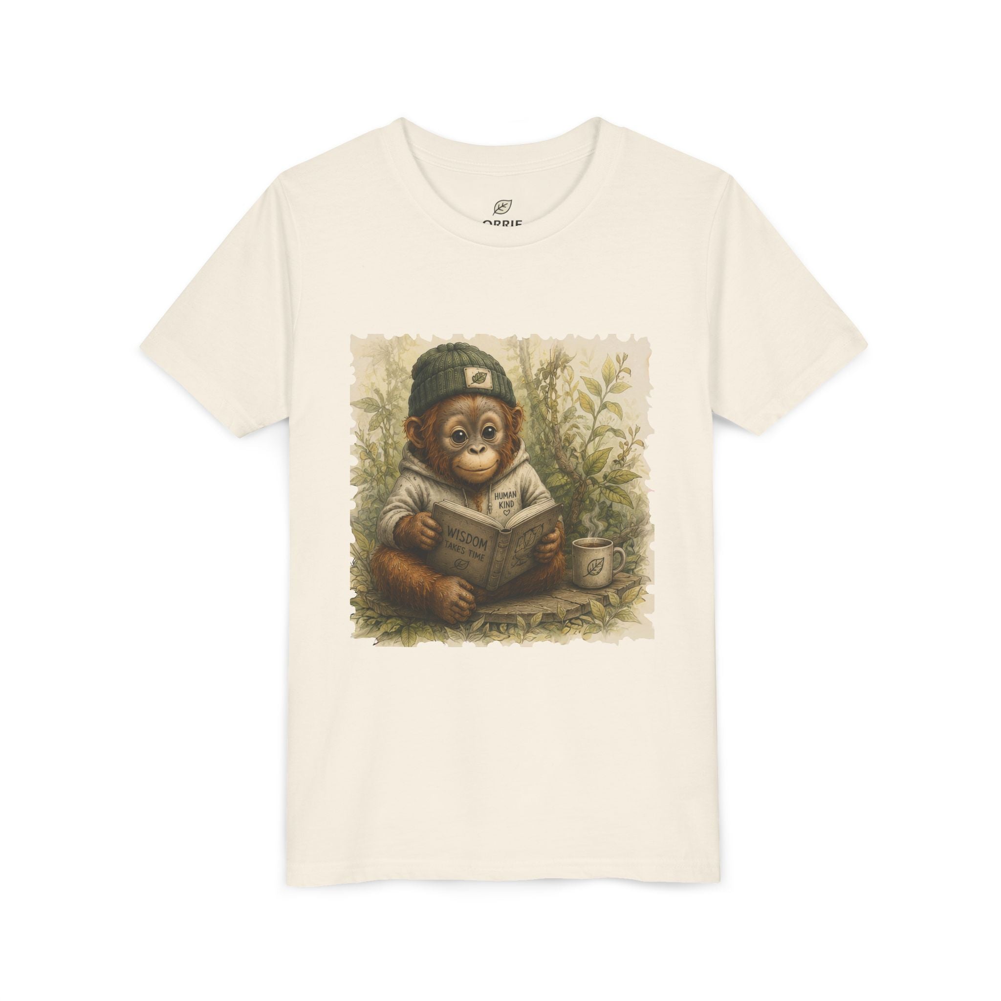 Meet Orrie Youth Tee — 'Wisdom Takes Time'  Graphic Kids Shirt