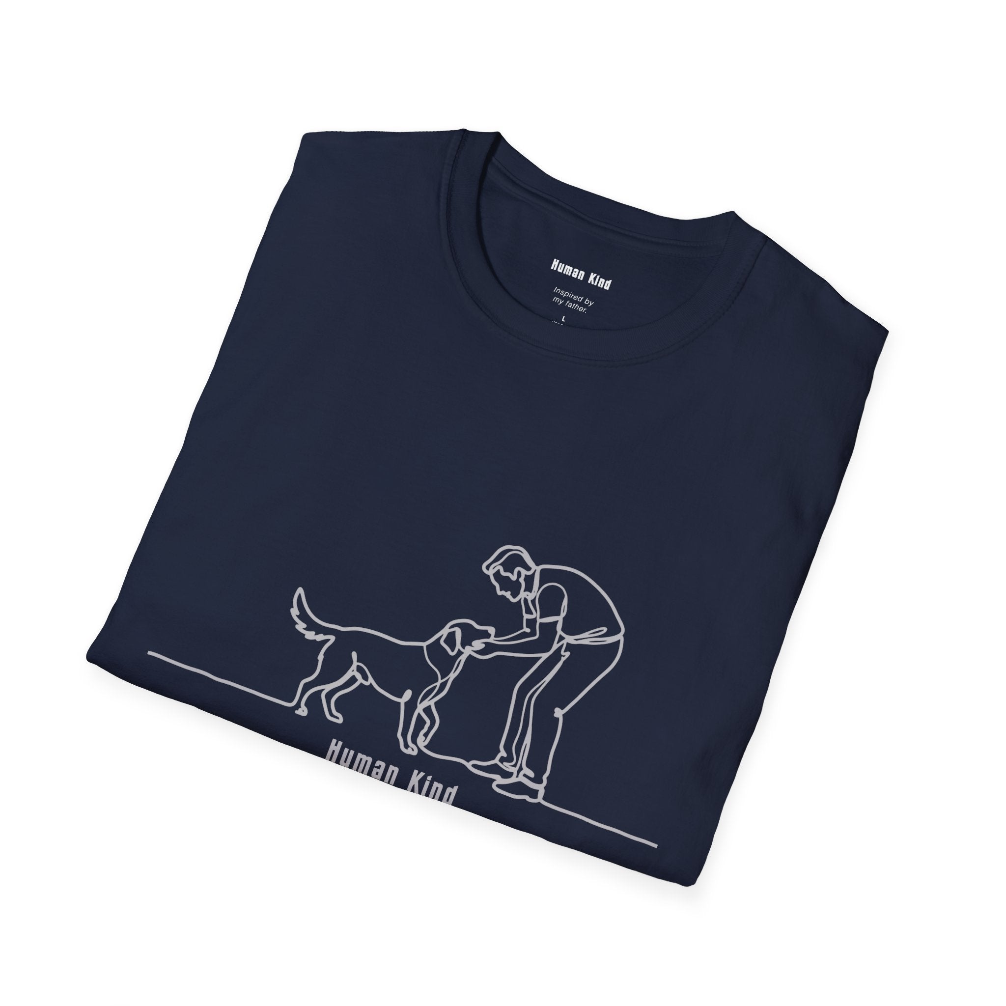 Man Meets Dog - Human Kind T-Shirt