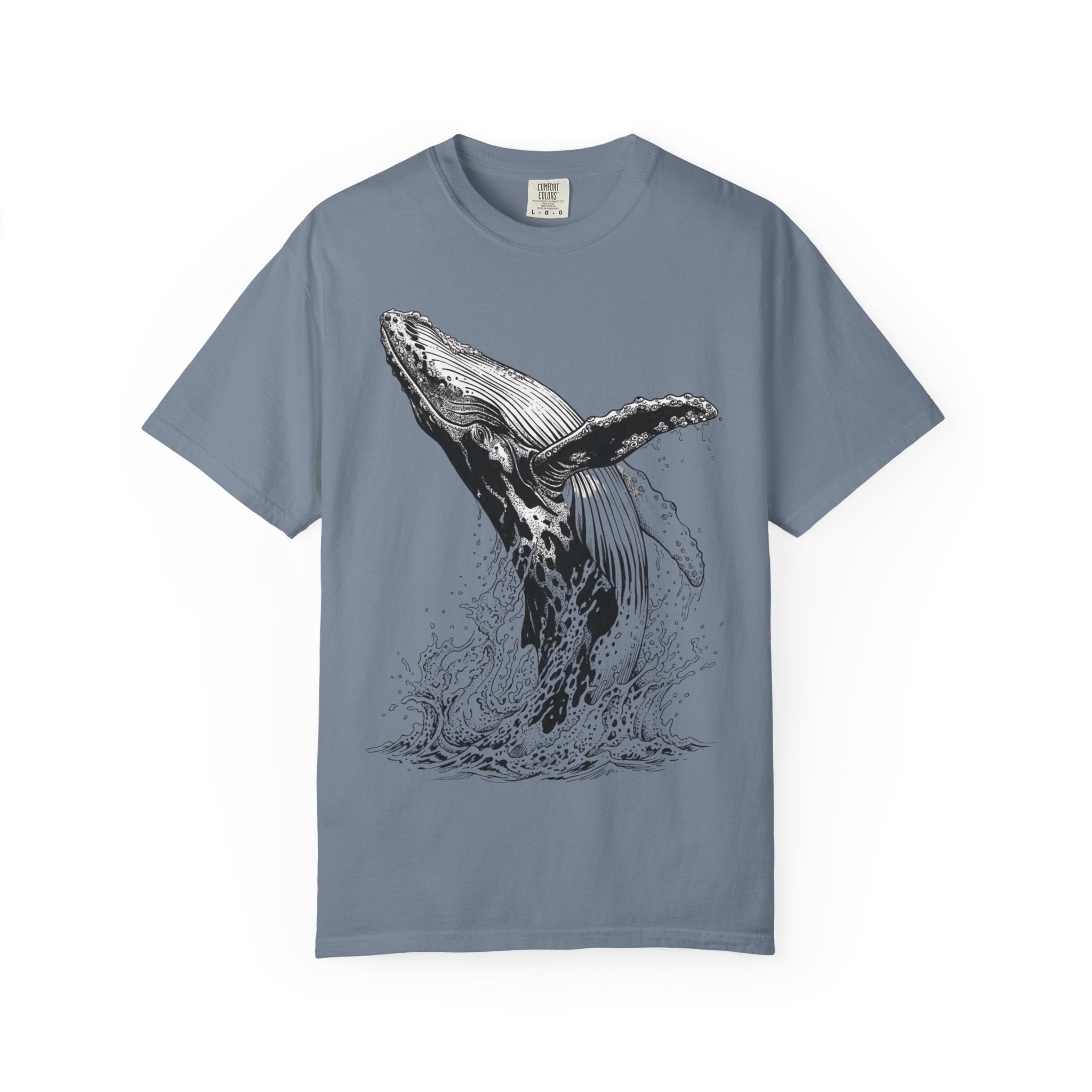 Humpback Whale Breach T-Shirt — Ocean Neighbors Collection