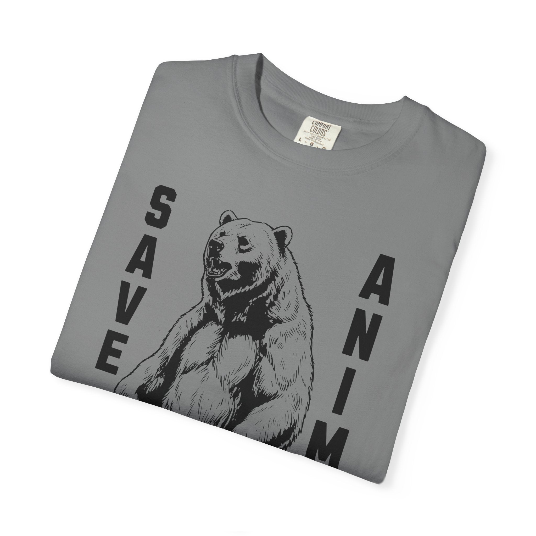 Save Our Animals Grizzly Bear T-Shirt