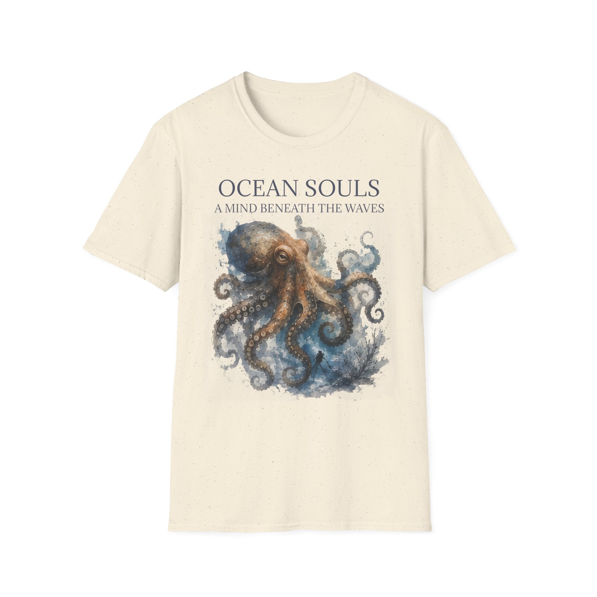 Ocean Souls -  Mind Beneath the Waves Unisex Softstyle T-Shirt