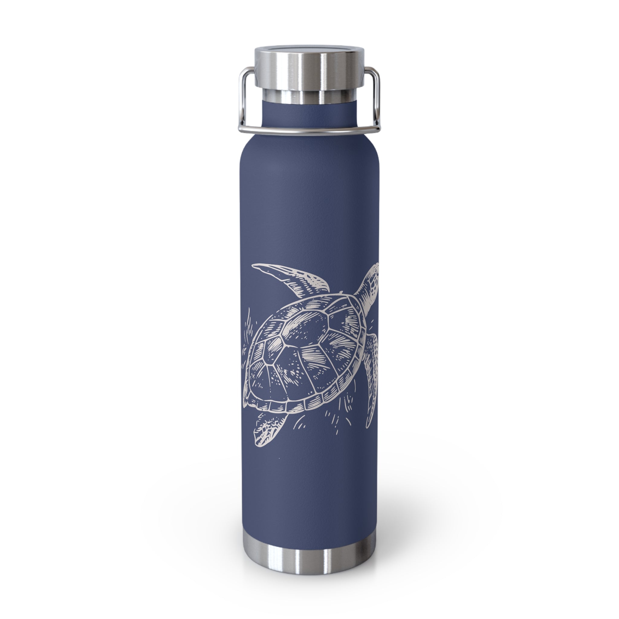 Sea Turtle 22oz Ocean Neighbors Vacuum Bottle — Insulated Copper Water Bottle