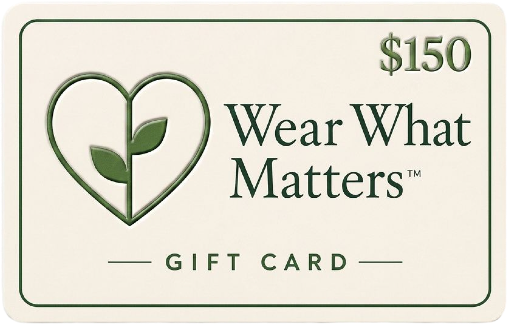 Wear What Matters Gift Cards