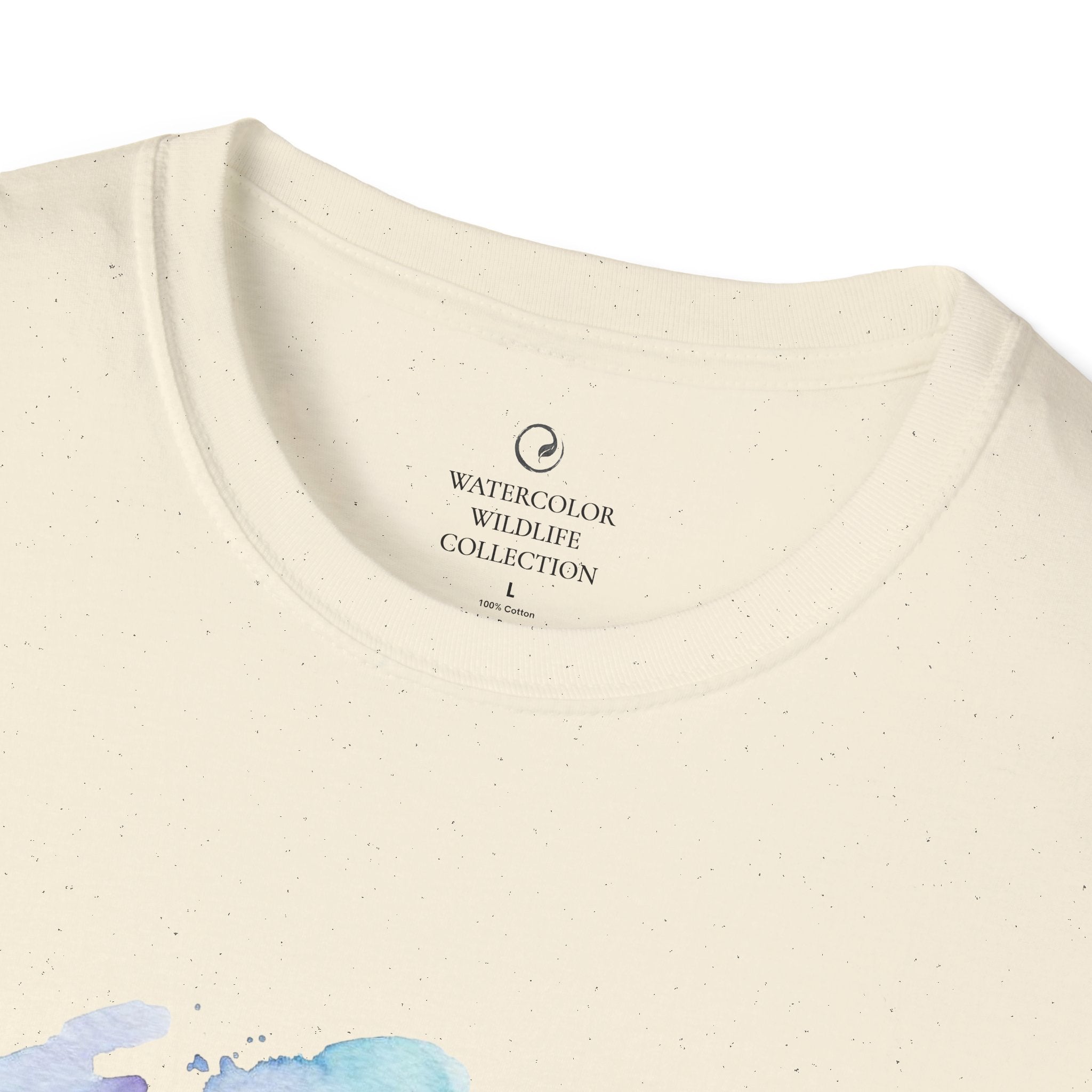 Sea Turtle Watercolor T-Shirt — Artistic Ocean Turtle Tee