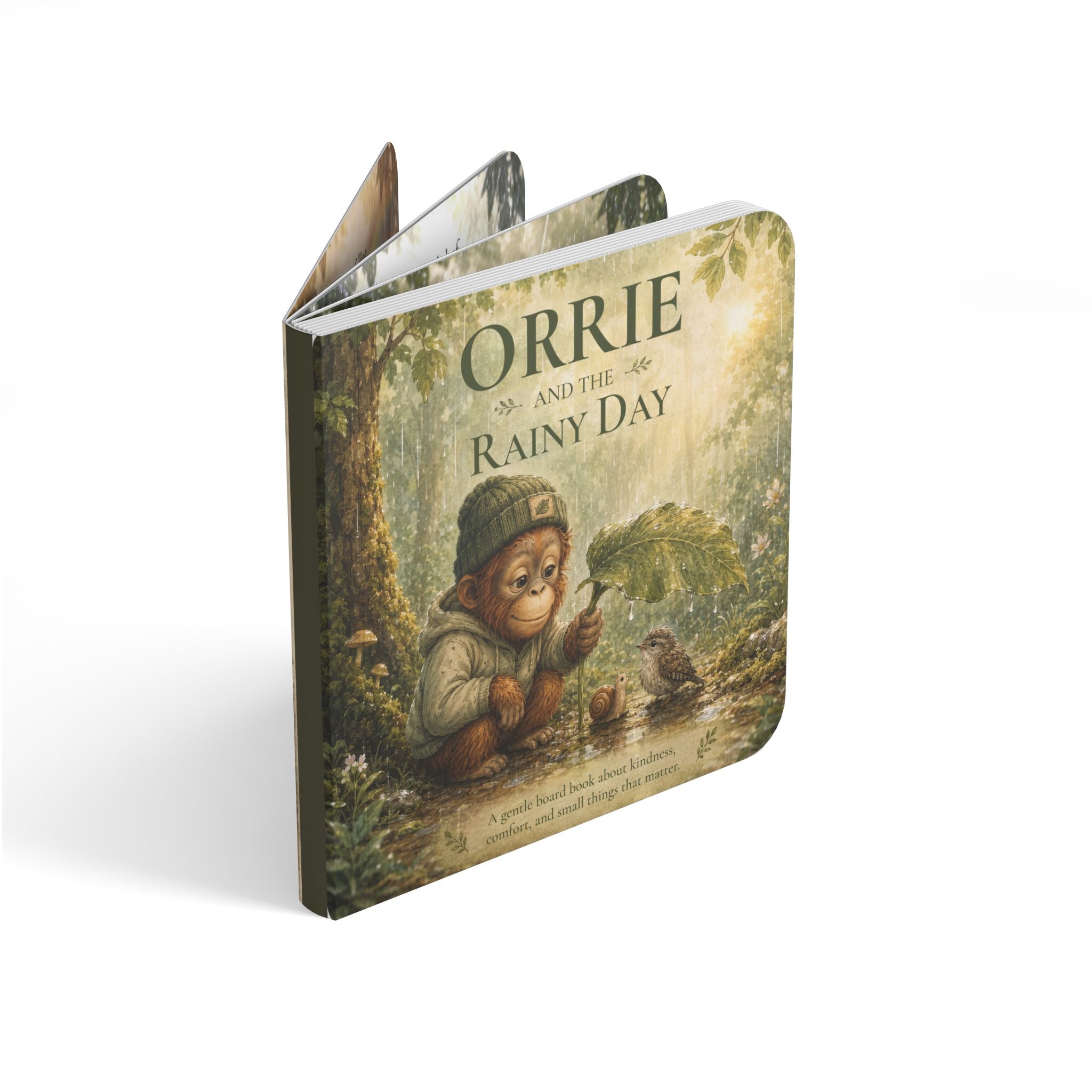 Orrie and the Rainy Day Board Book