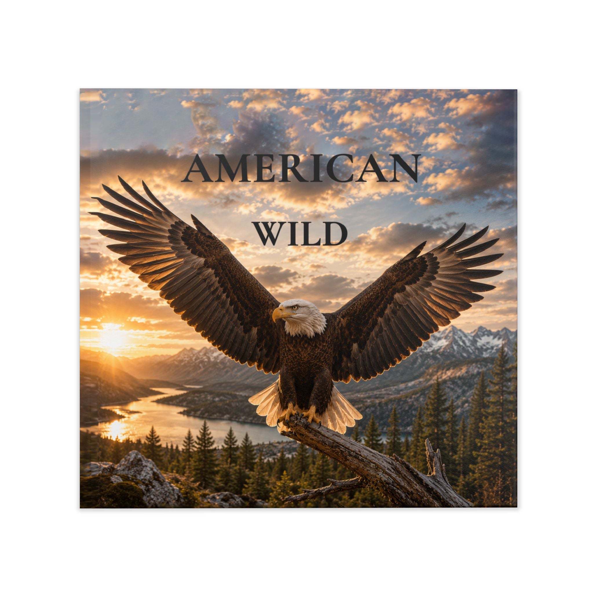 Hardcover Photo Book — "American Wild" Photography 8" x 8" Keepsake Book