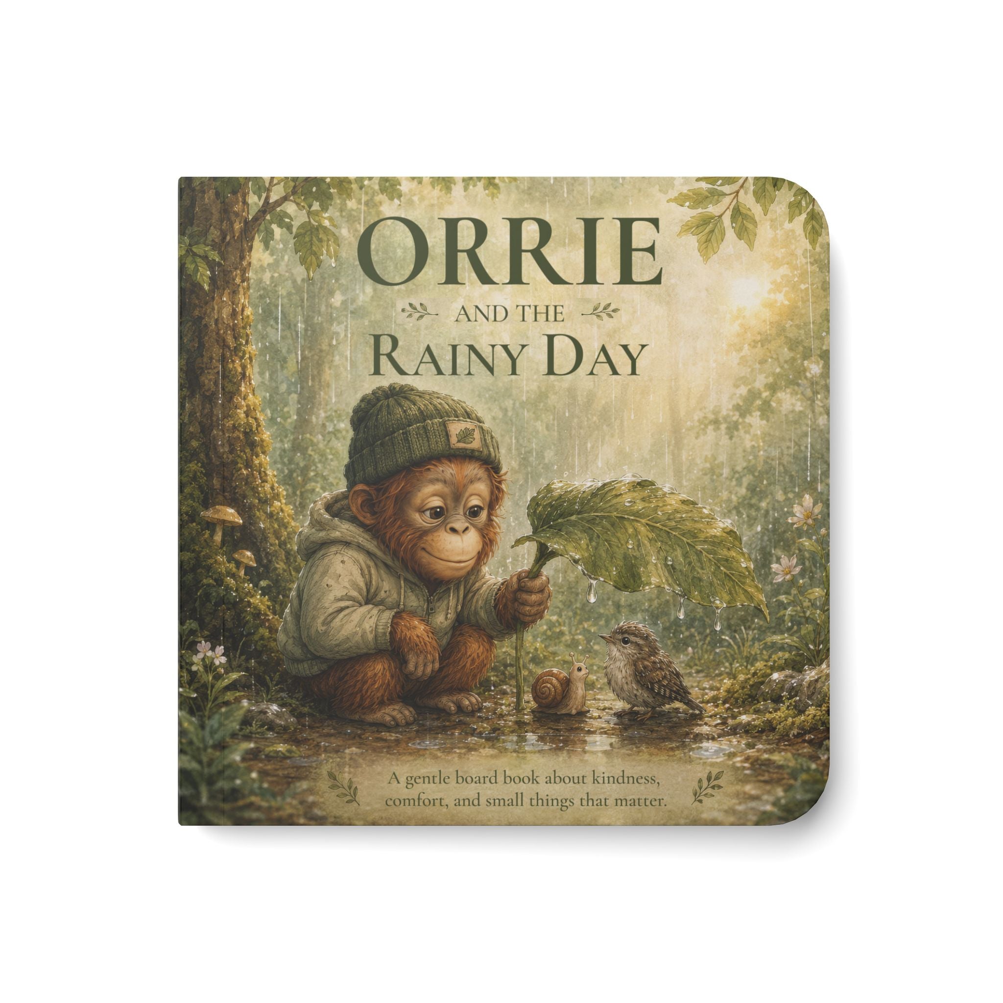 Orrie and the Rainy Day Board Book
