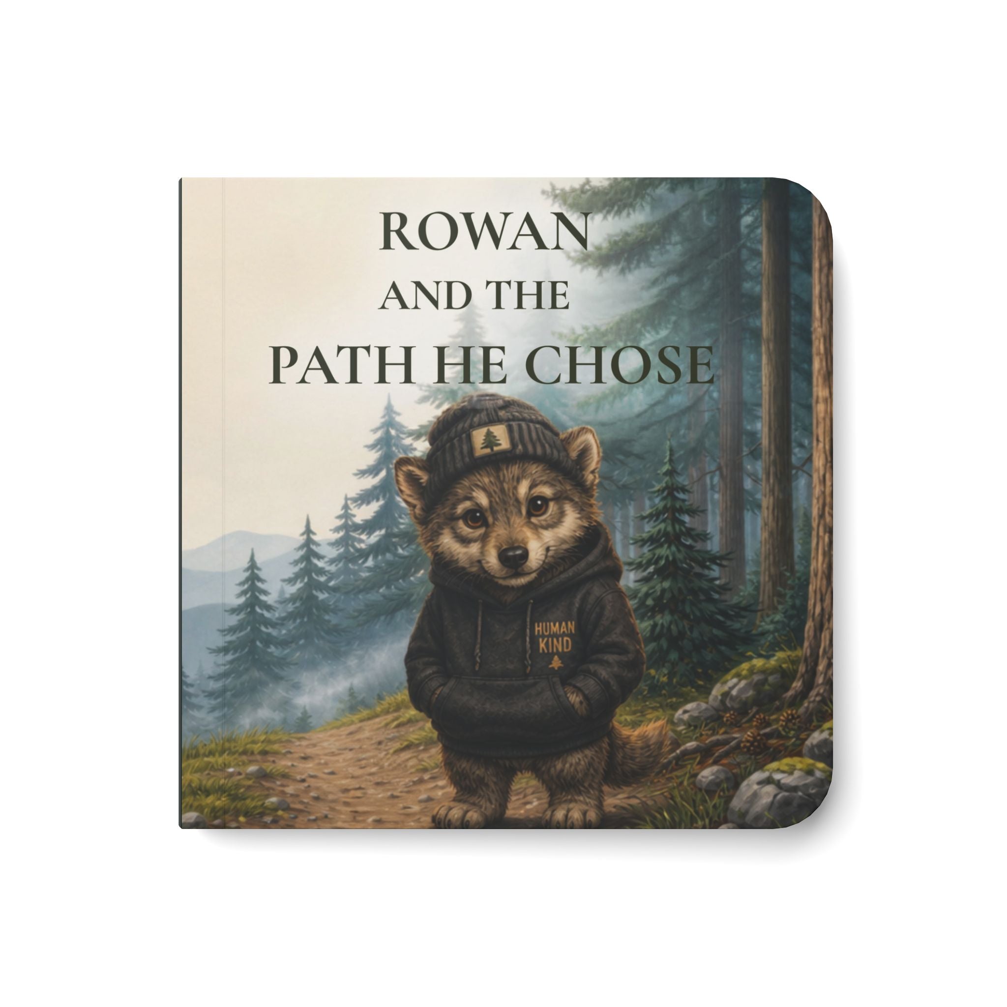 Board Book — "Rowan and the Path He Chose" Kids' Woodland Adventure Storybook