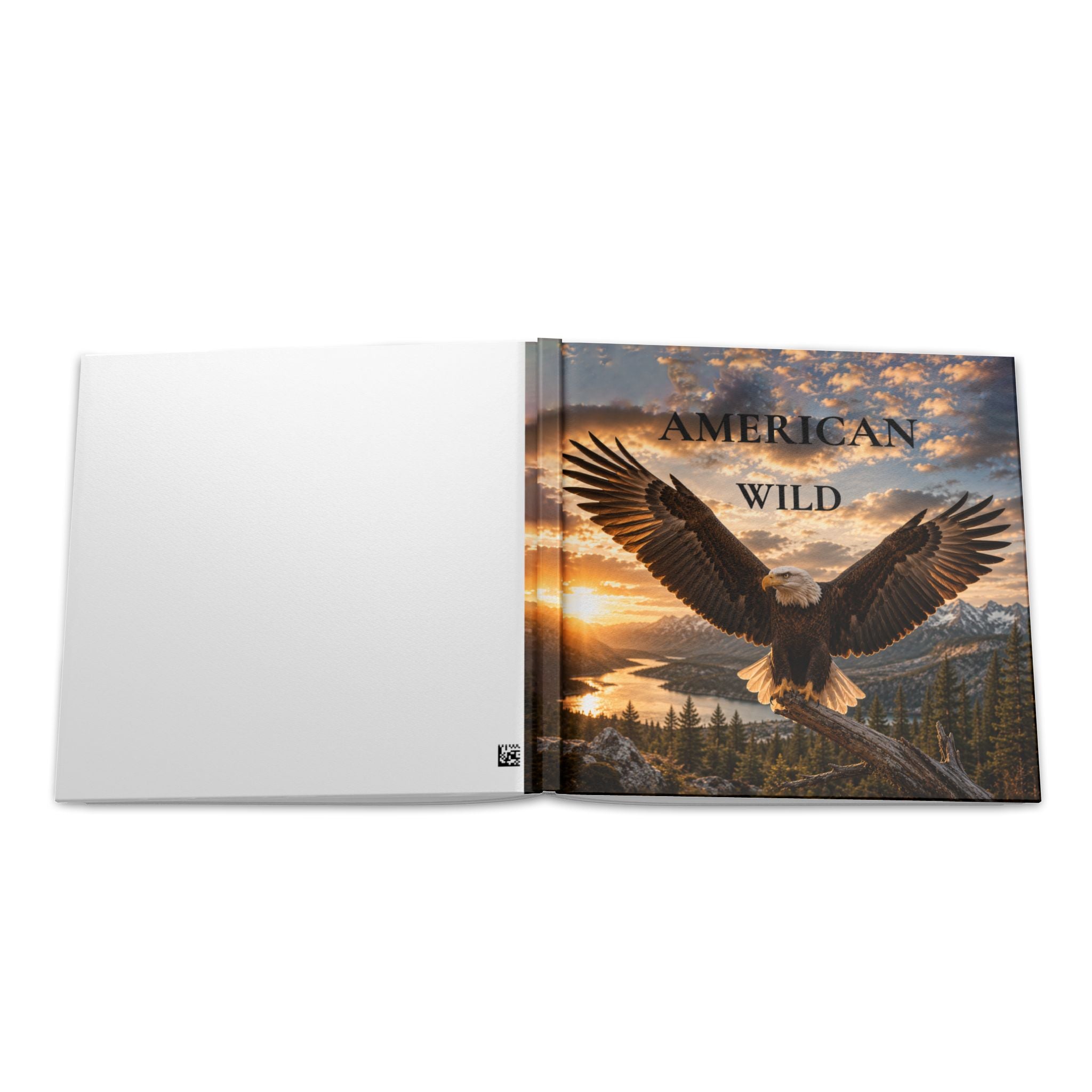 Hardcover Photo Book — "American Wild" Photography 8" x 8" Keepsake Book