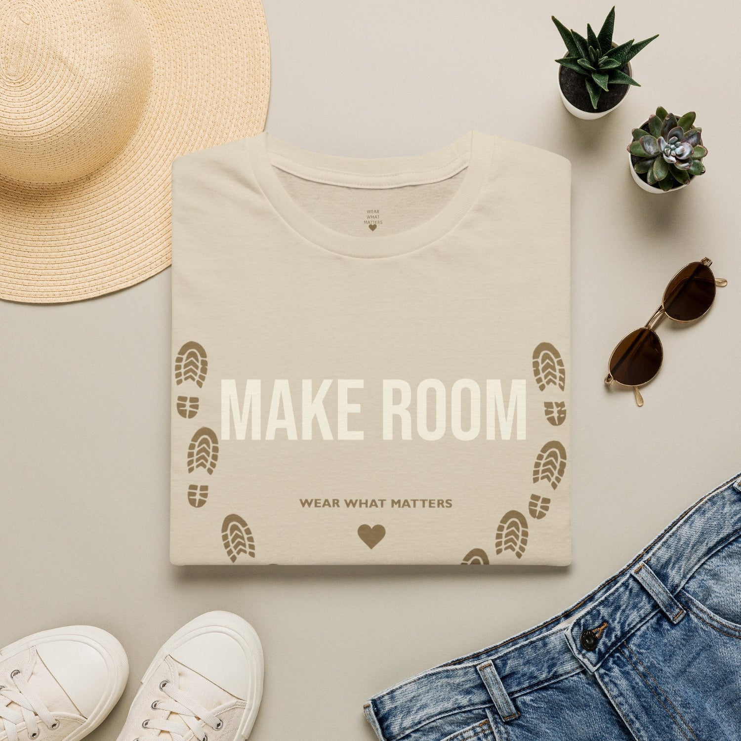 Make Room Tee — Inspirational ‘MAKE ROOM’ Graphic T‑Shirt