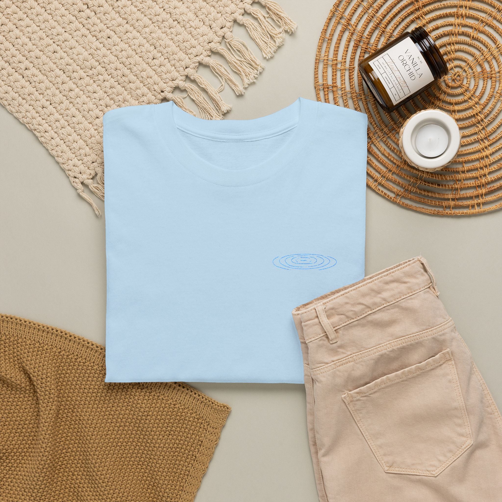 “Small Acts, Lasting Ripples” Embroidered Tee