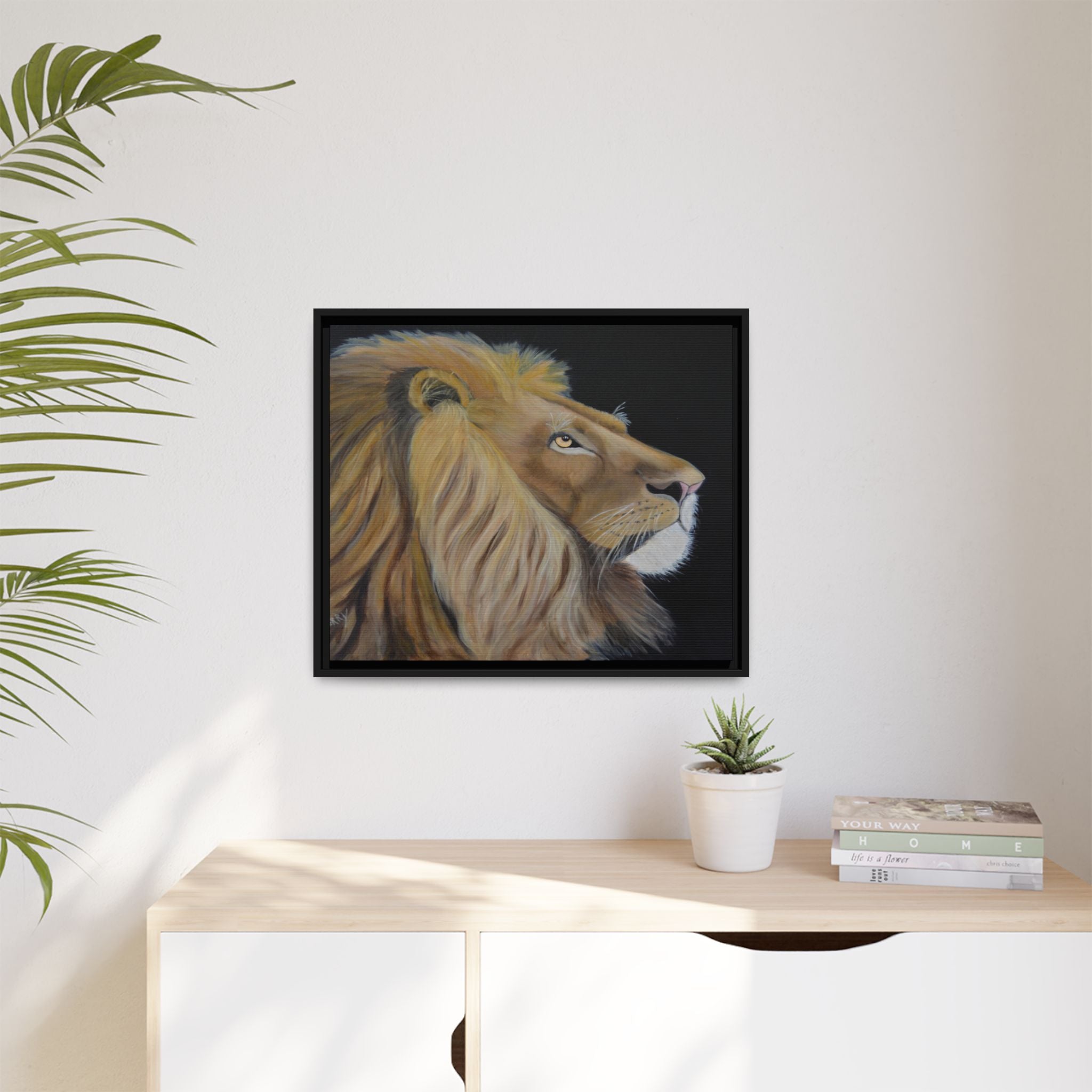Regal Lion Portrait