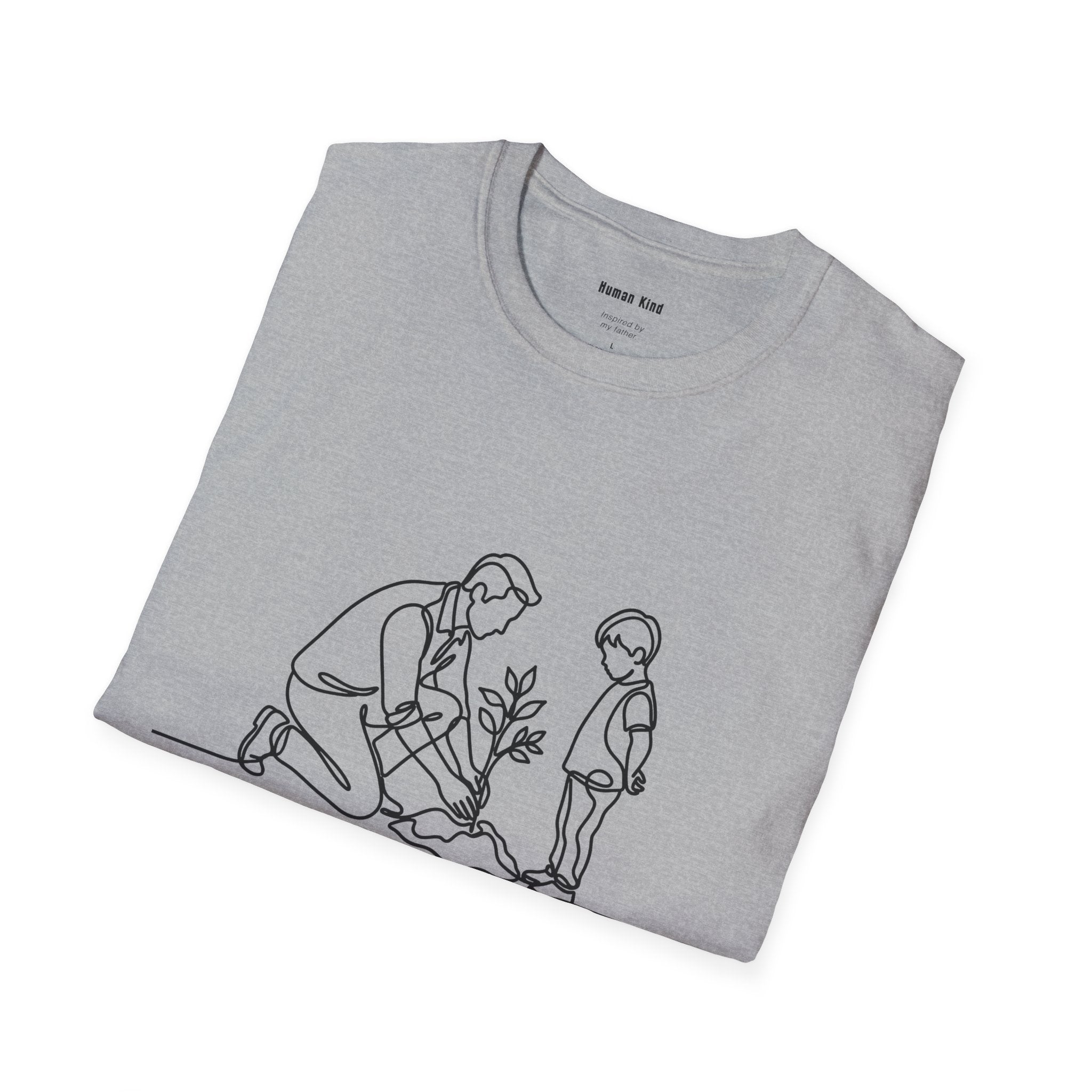 Planting Tomorrow — Human Kind Line Art Tee