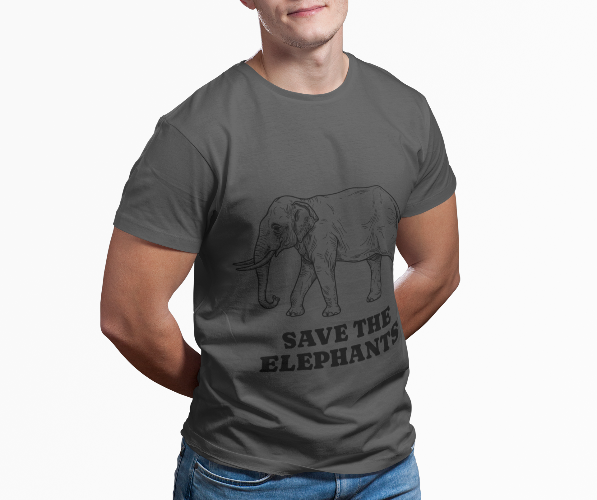 There are fewer than 415,000 African elephants left on earth.