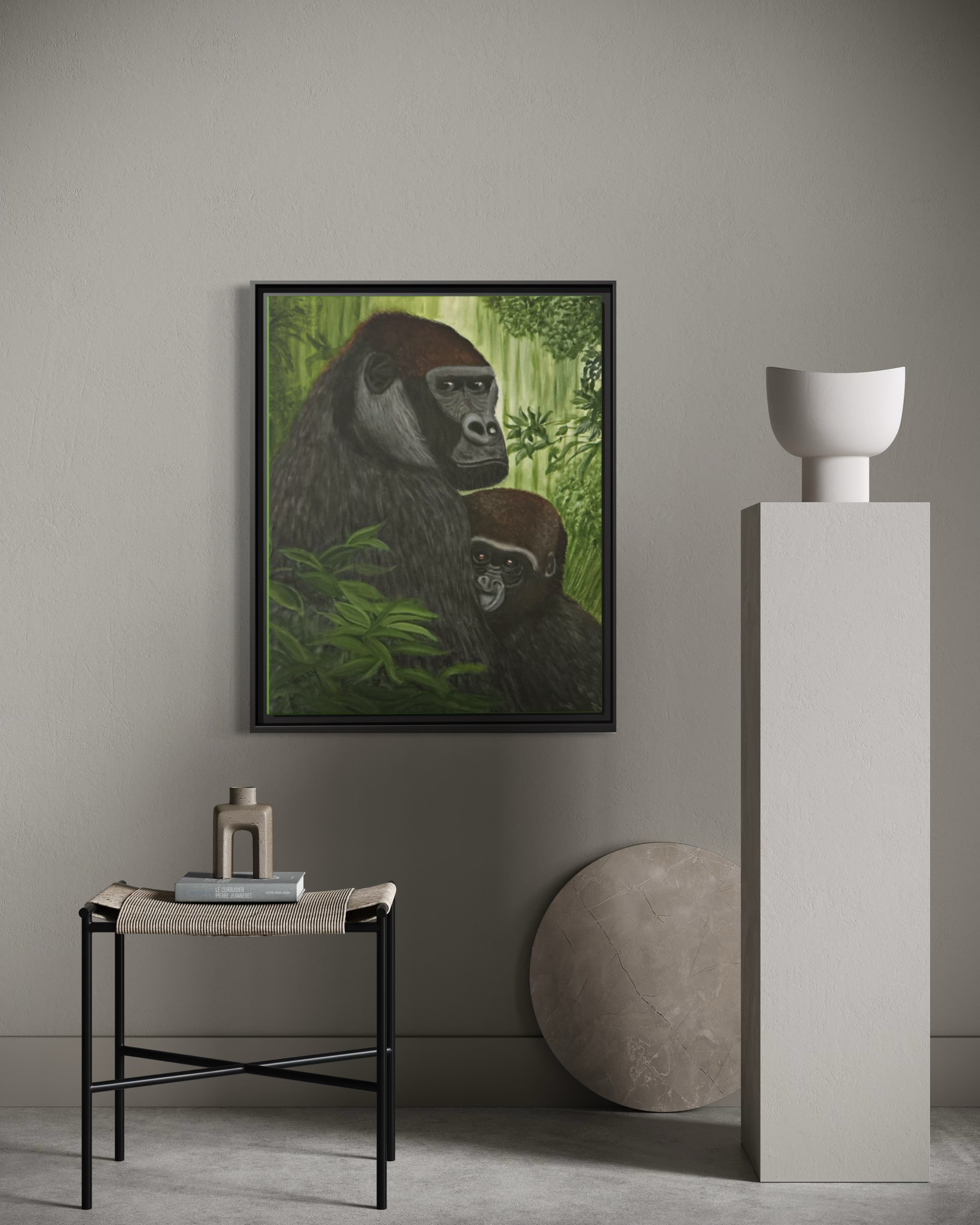 Gorilla and Infant