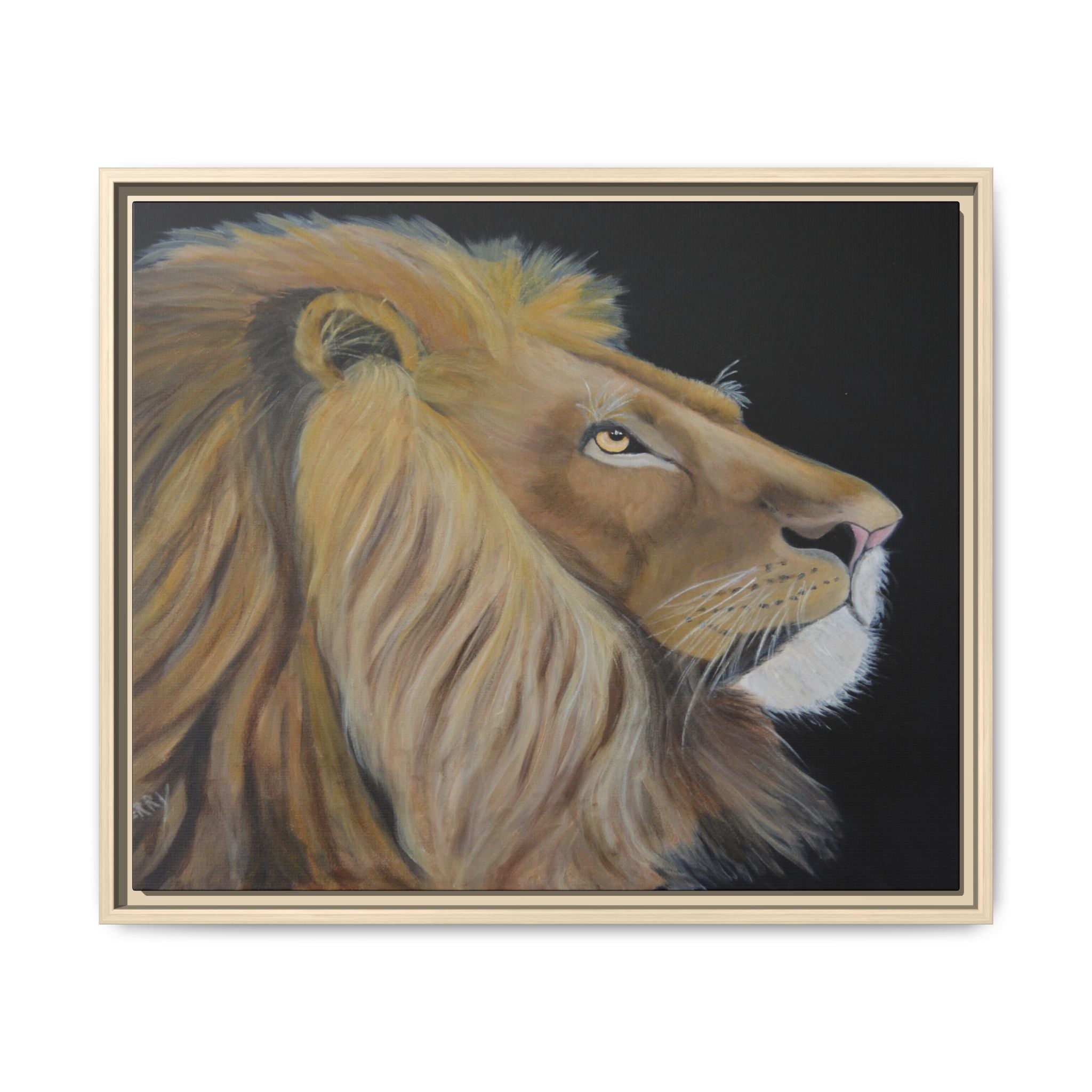 Regal Lion Portrait
