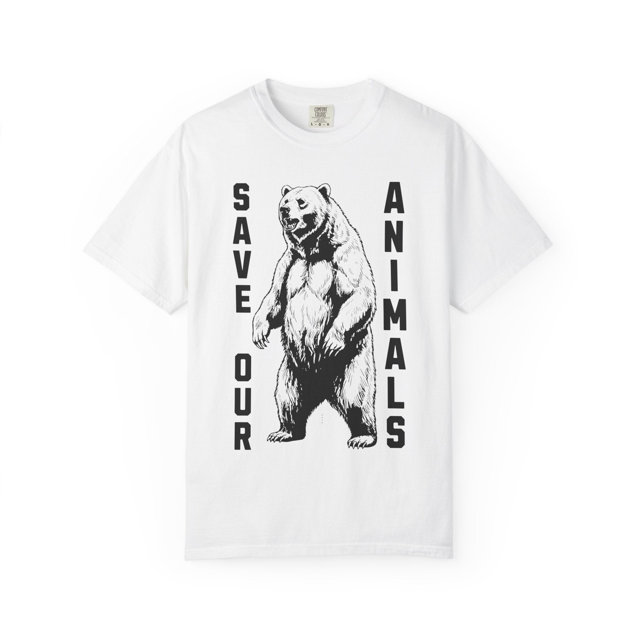 Save Our Animals Grizzly Bear T-Shirt