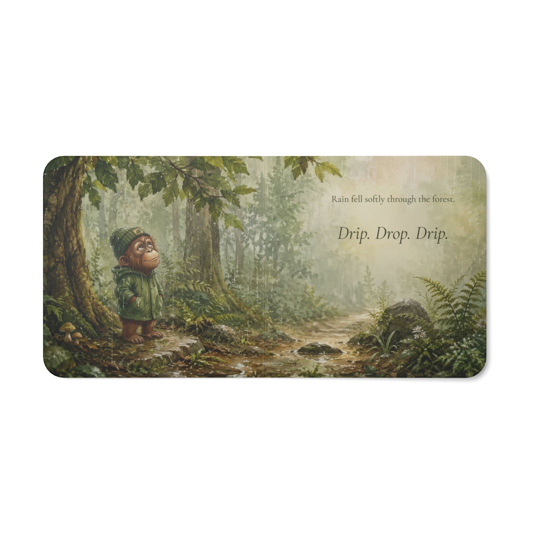 Orrie and the Rainy Day Board Book