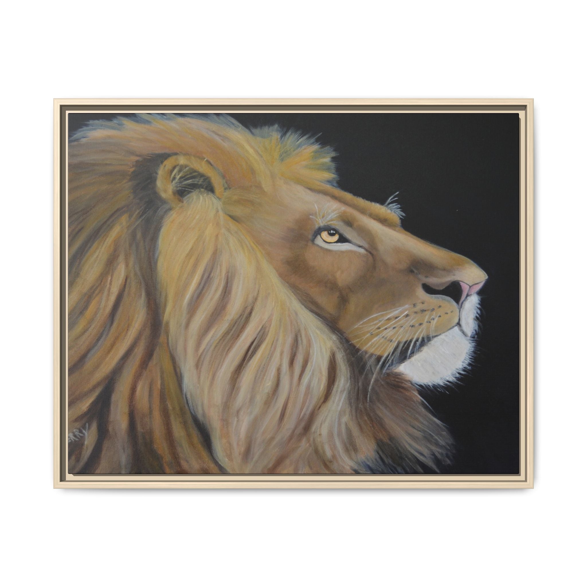 Regal Lion Portrait