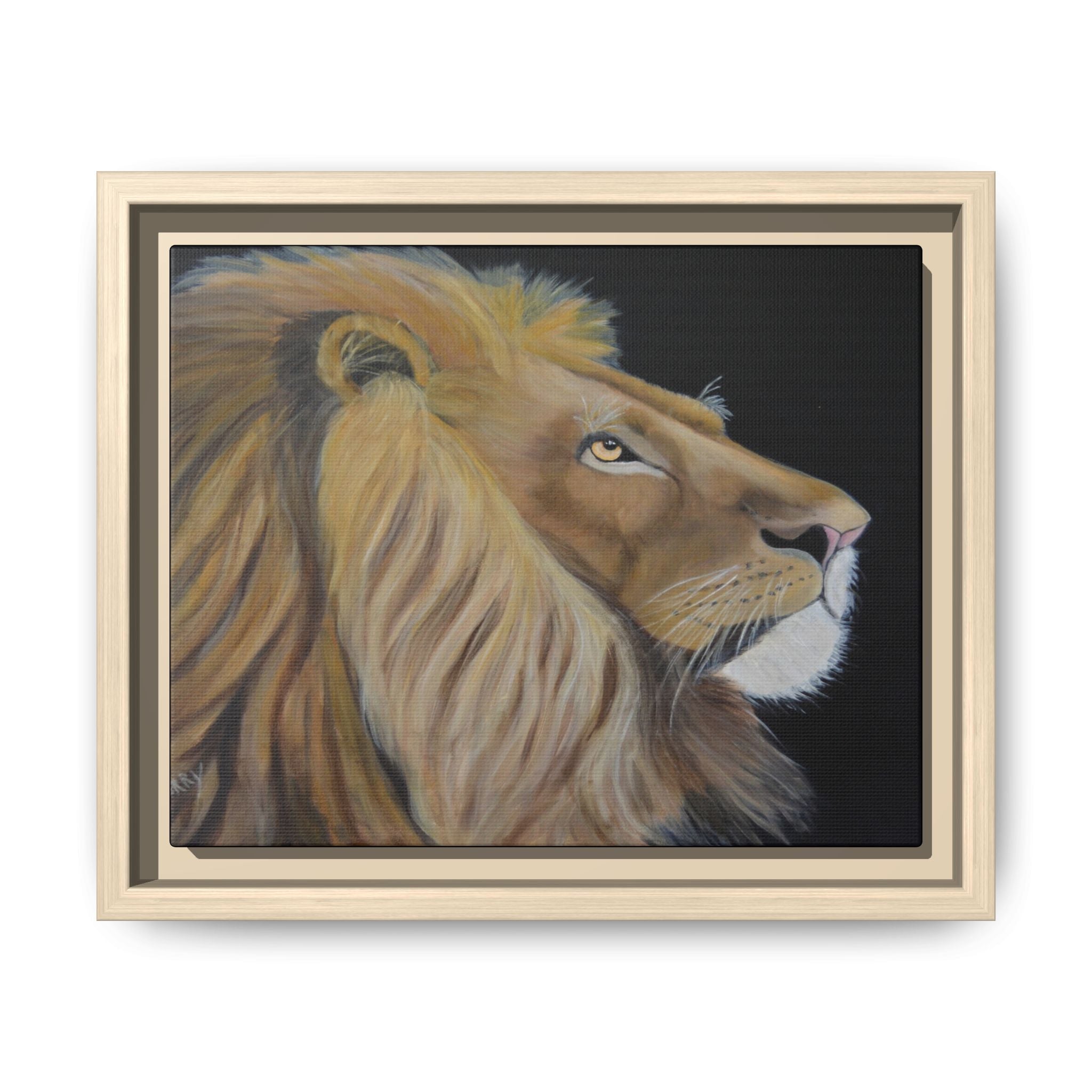 Regal Lion Portrait
