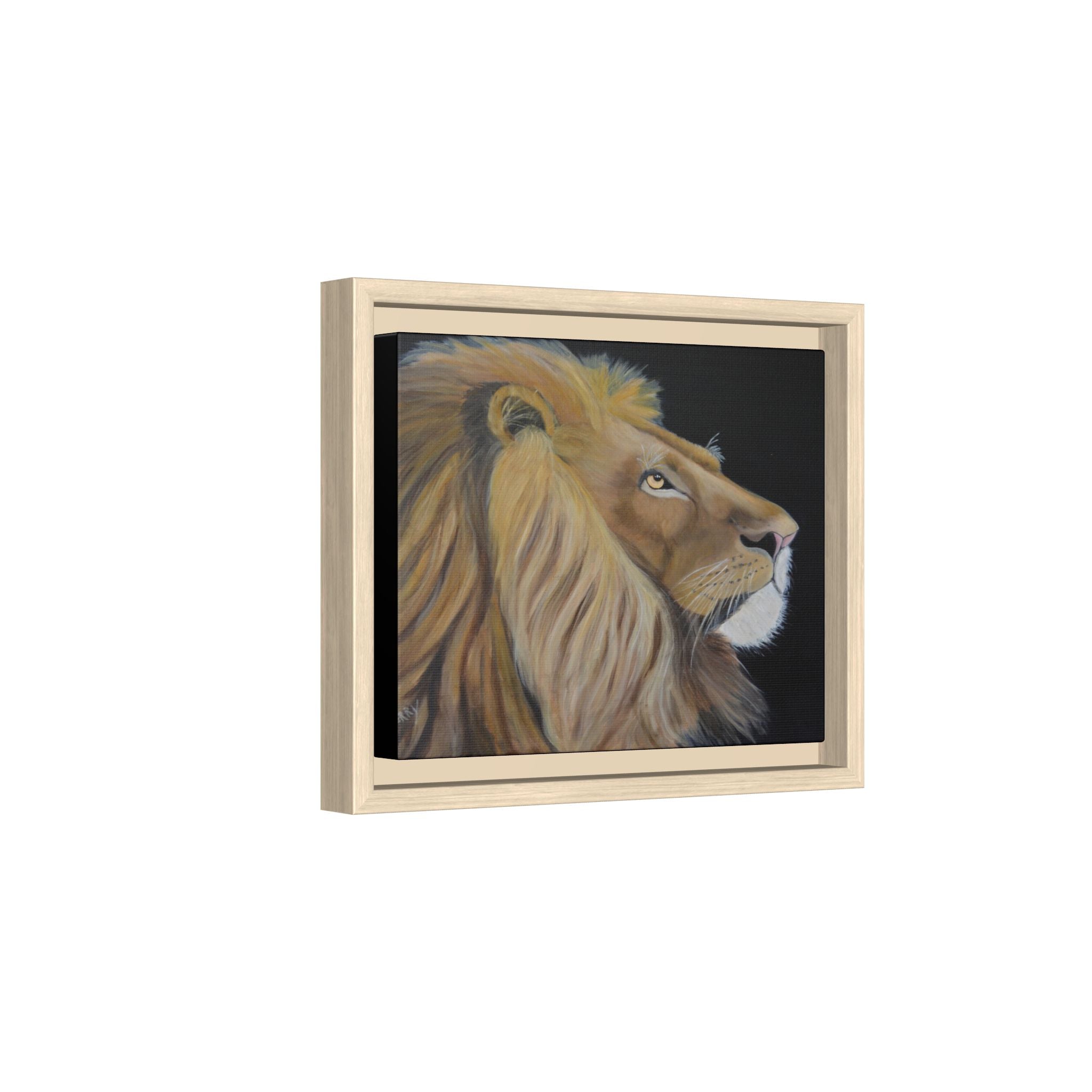 Regal Lion Portrait