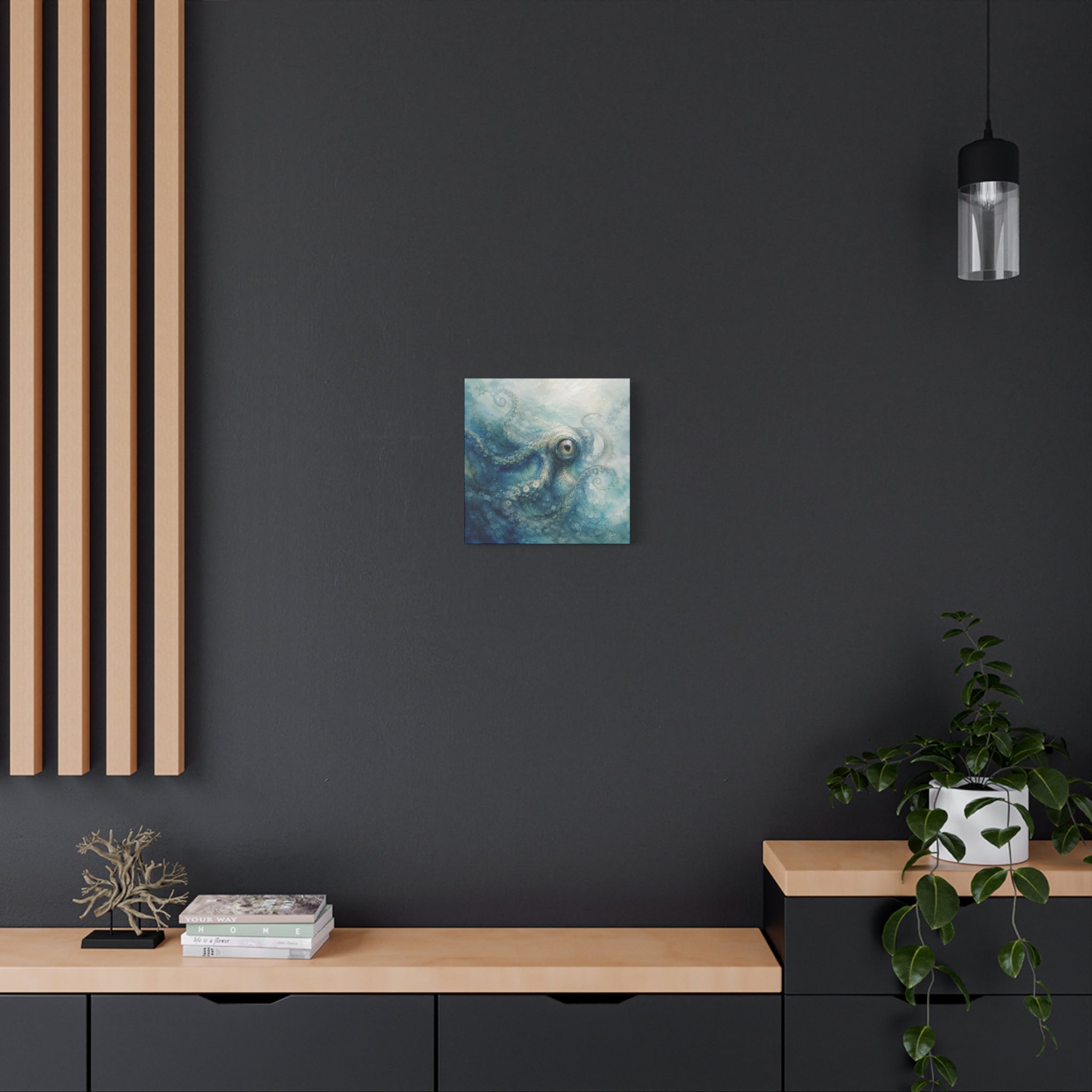 Mind Beneath the Water - Canvas Wall Art — Matte Stretched Ocean Souls