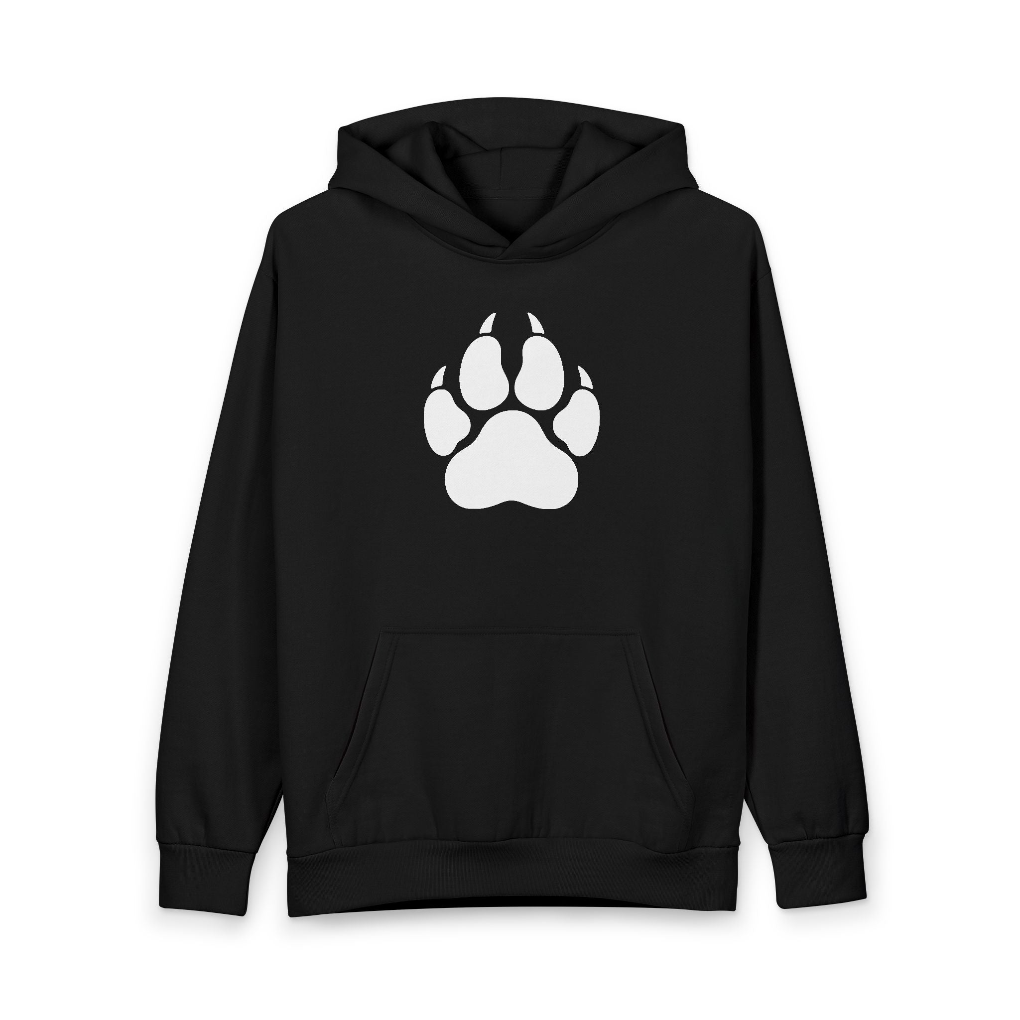 Tiger Paw Hoodie — “Stand Strong Protect Their Stripes” Wildlife Conservation Hoodie