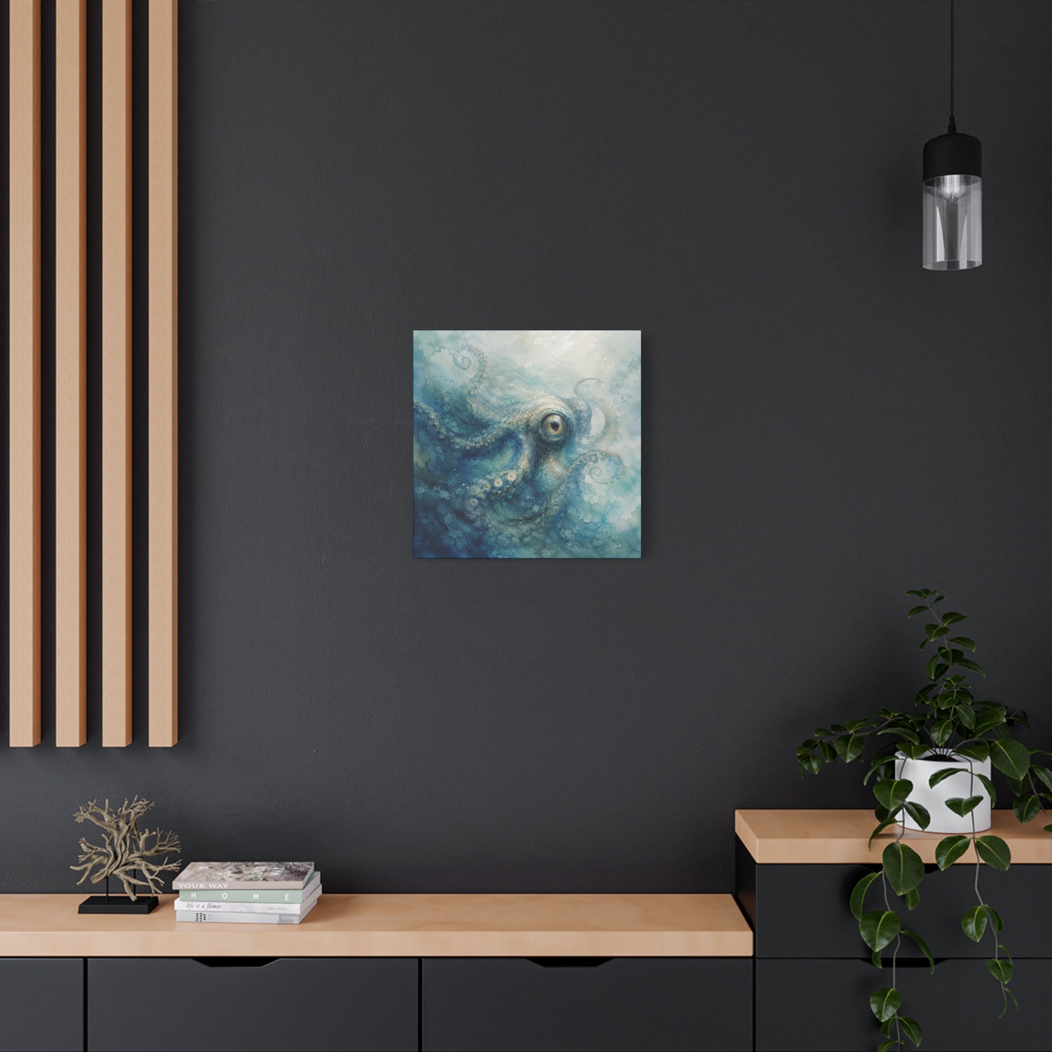Mind Beneath the Water - Canvas Wall Art — Matte Stretched Ocean Souls