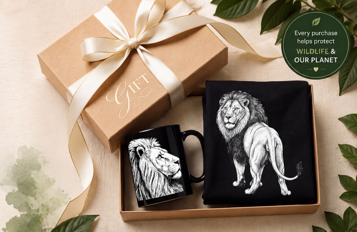 Animal Lovers Tee and Mug Gift Set