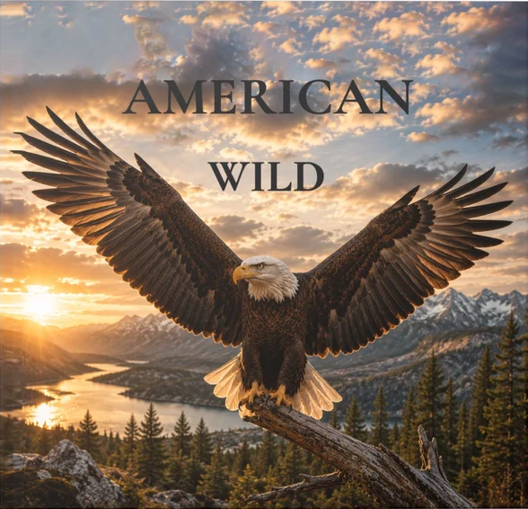 Hardcover Photo Book — "American Wild" Photography 8" x 8" Keepsake Book