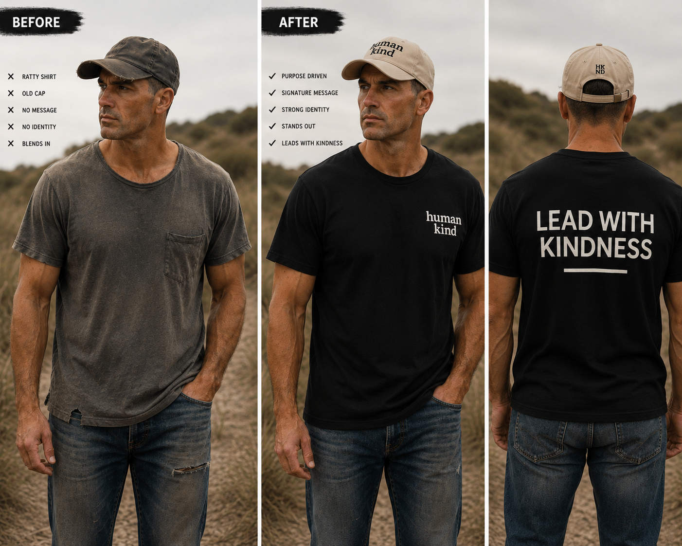 The most radical thing a man can do in this world is lead with kindness.