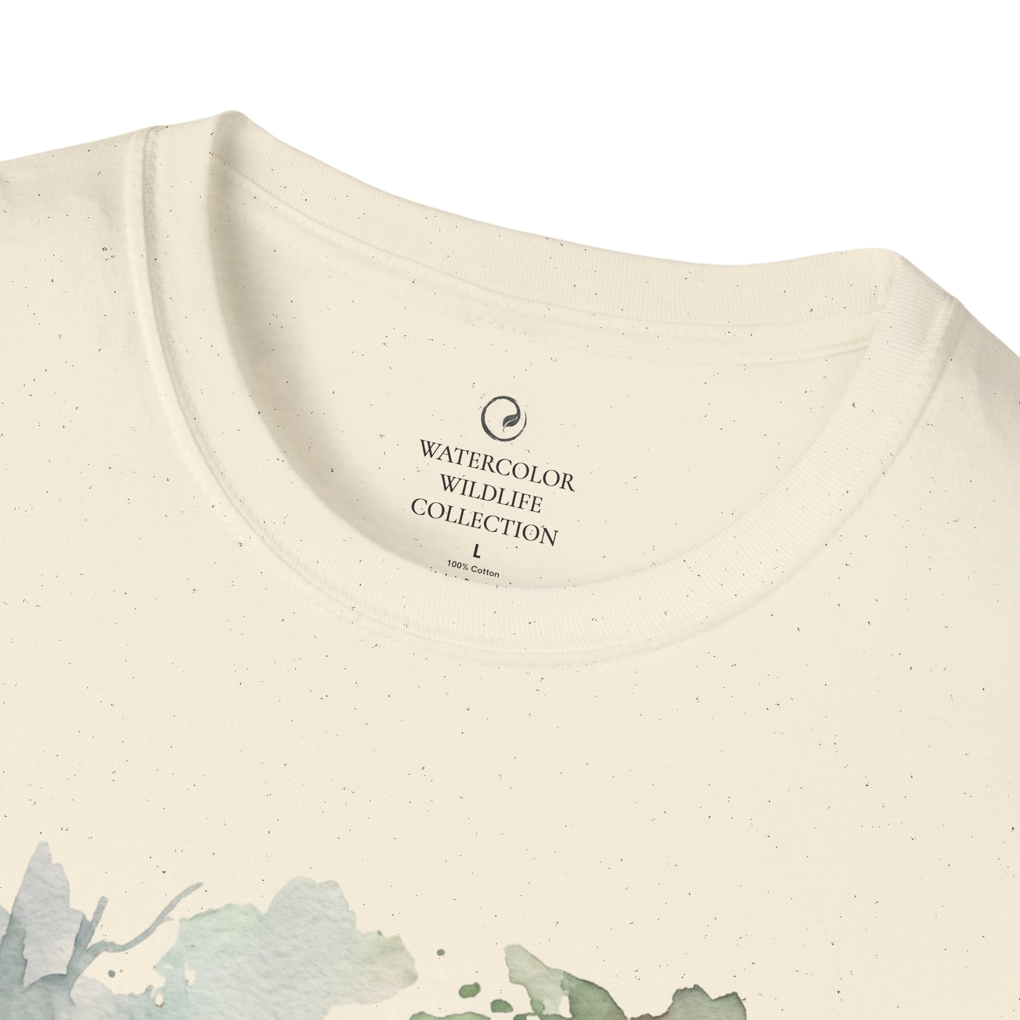 Gorilla Watercolor Graphic T-Shirt on 100% cotton