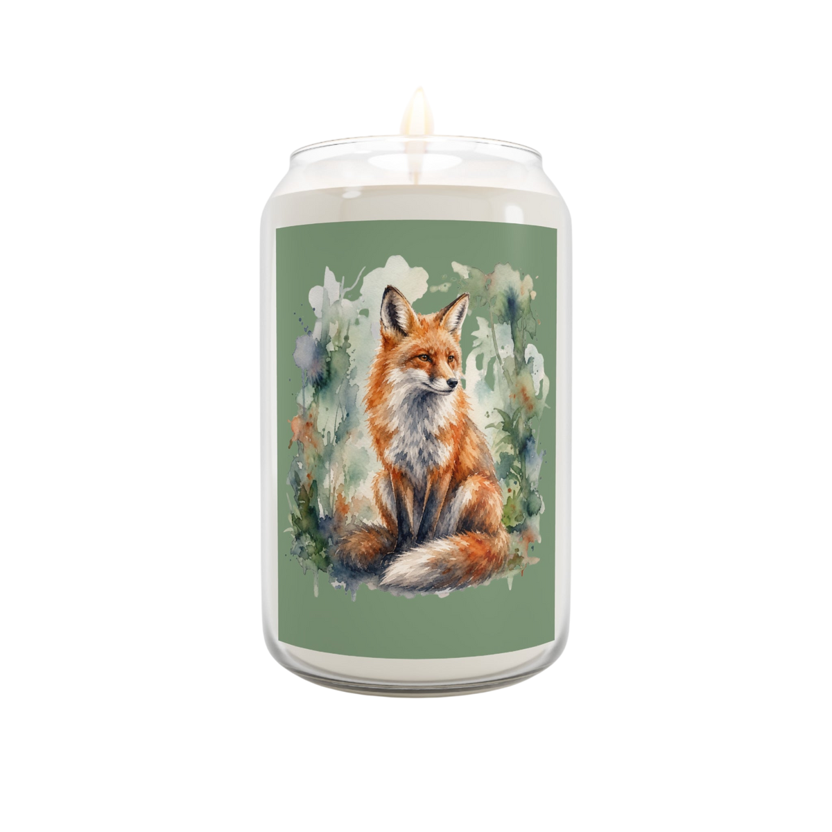 Teacher Fox Tee and Candle Gift Set