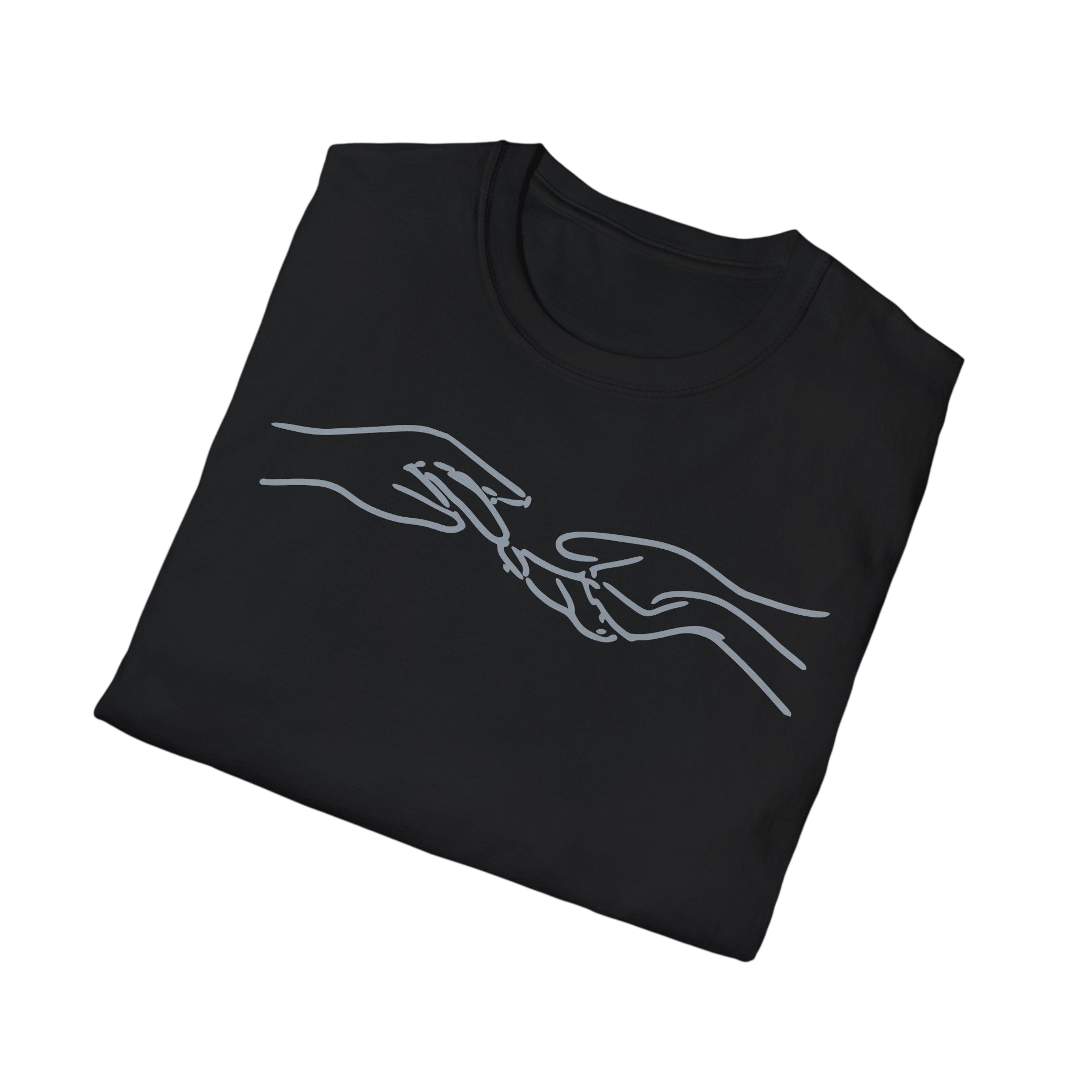We Rise Together Embroidered T-Shirt — Human Kind Tee