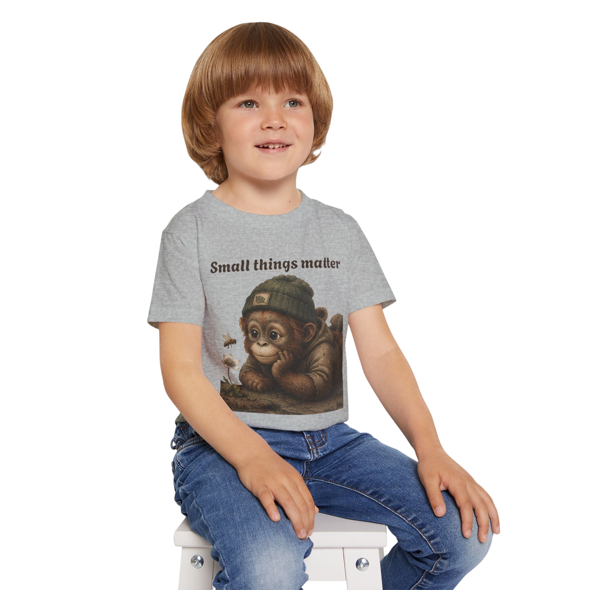 Toddler T-Shirt — "Small Things Matter" Cute Orrie Tee
