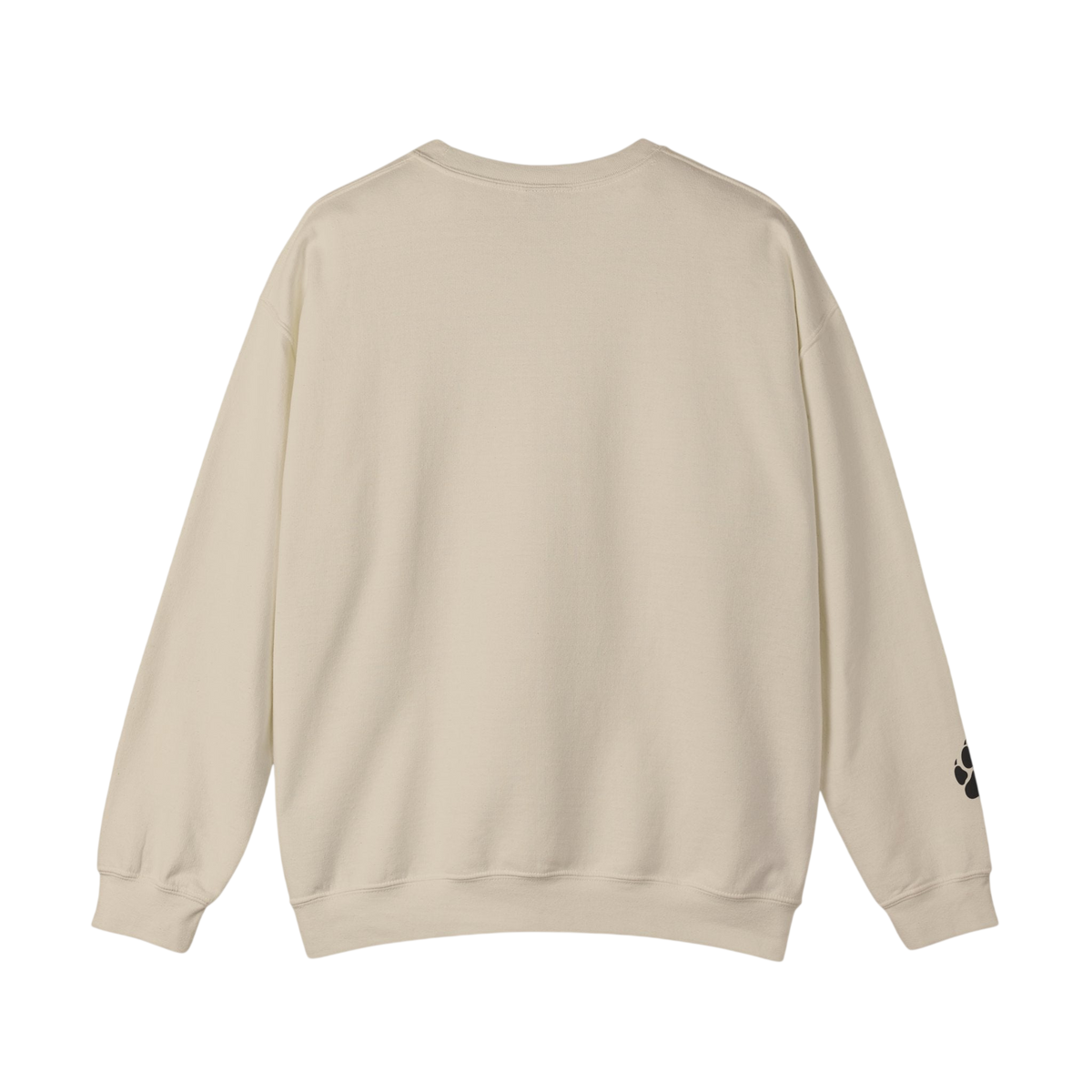 Tiger Watercolor Sweatshirt — Artistic Big Cat Crewneck in Sand