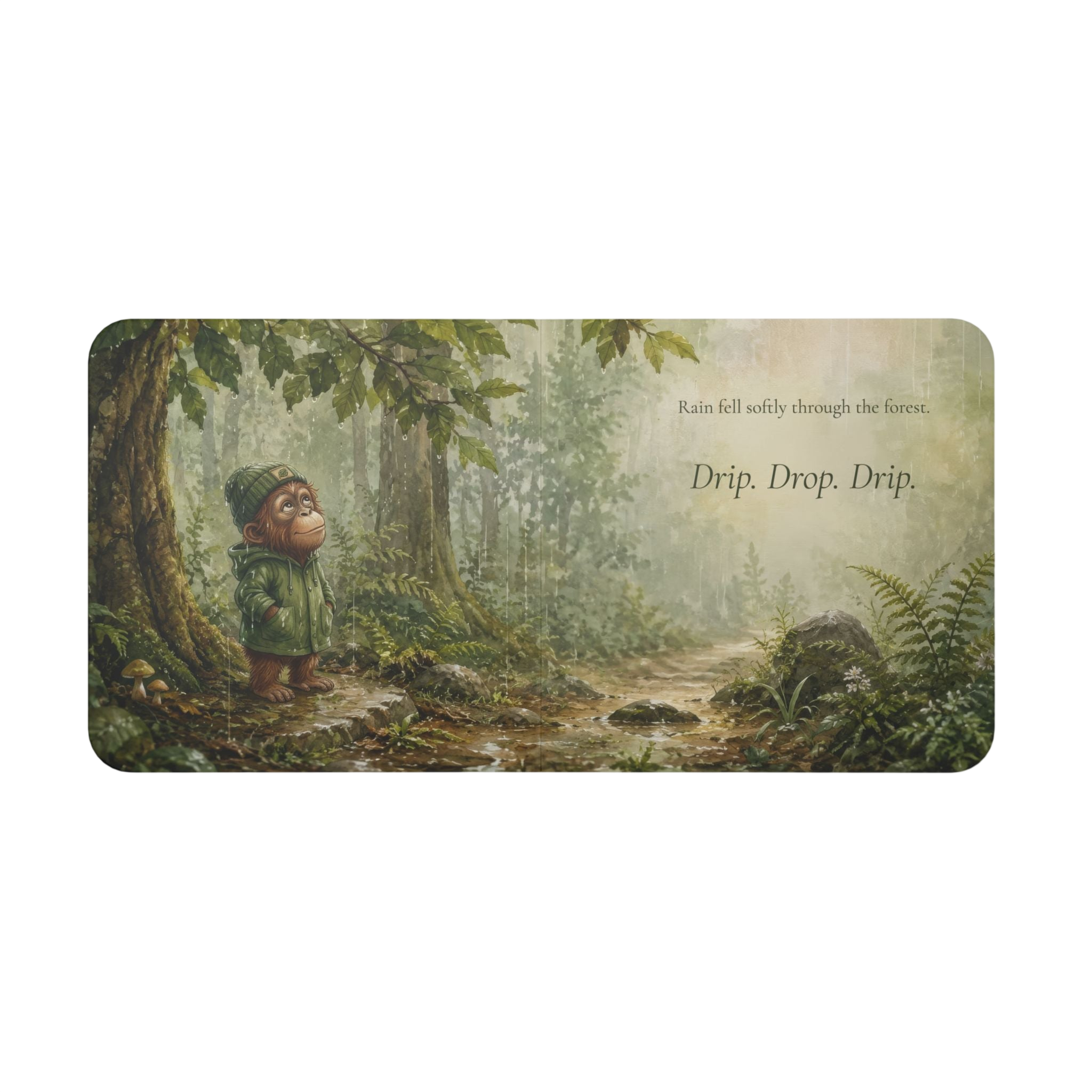 Orrie and the Rainy Day Board Book