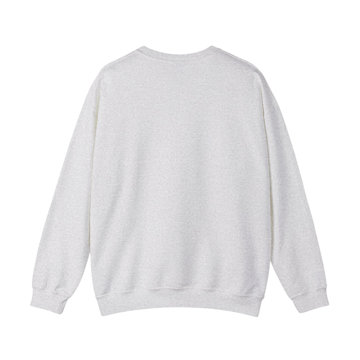 Black Panther Big Cat Crewneck Sweatshirt — Nature Graphic in Gray