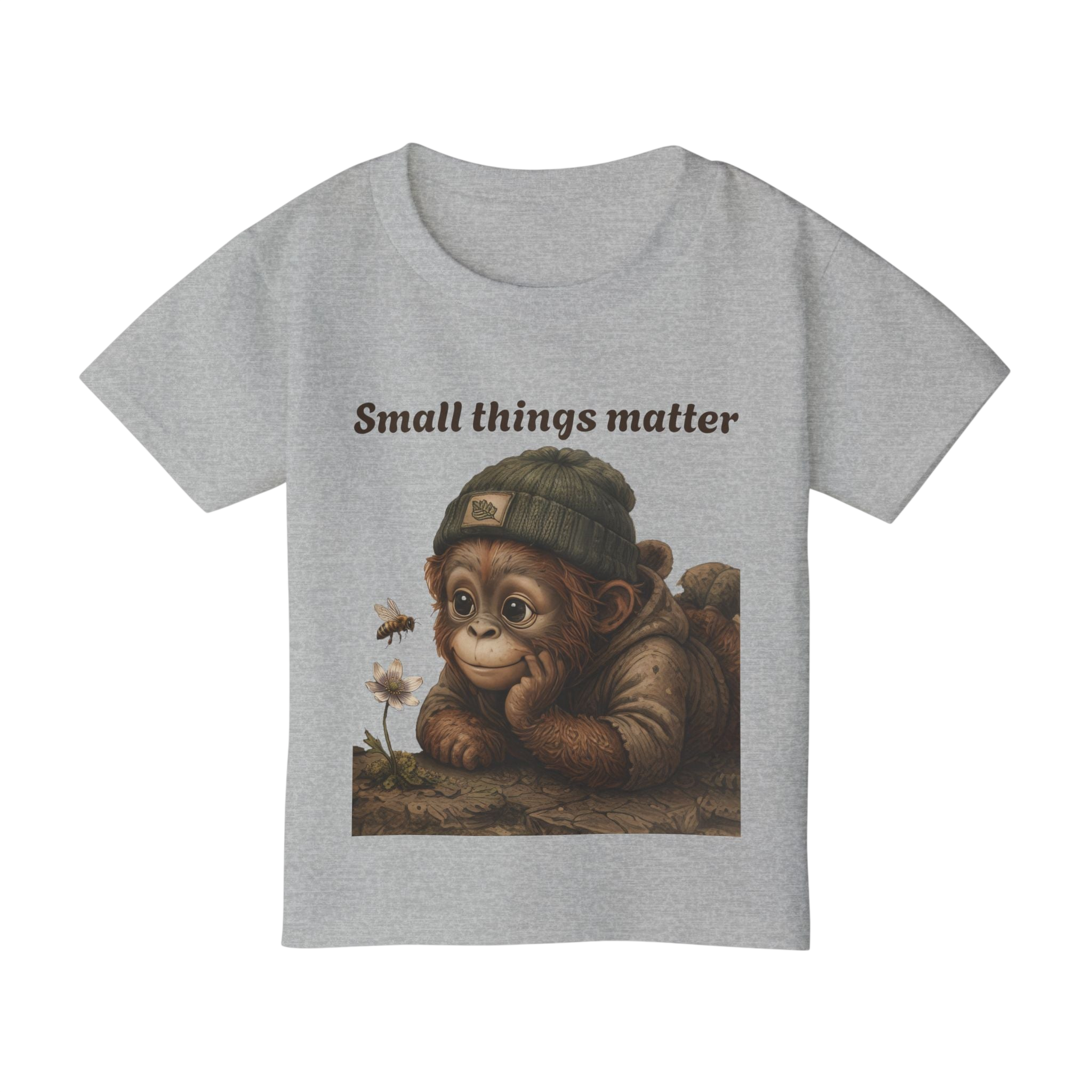 Toddler T-Shirt — "Small Things Matter" Cute Orrie Tee