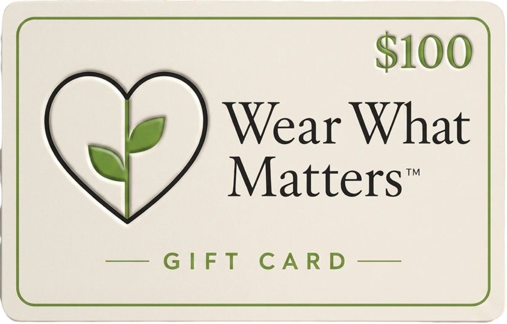 Wear What Matters Gift Cards