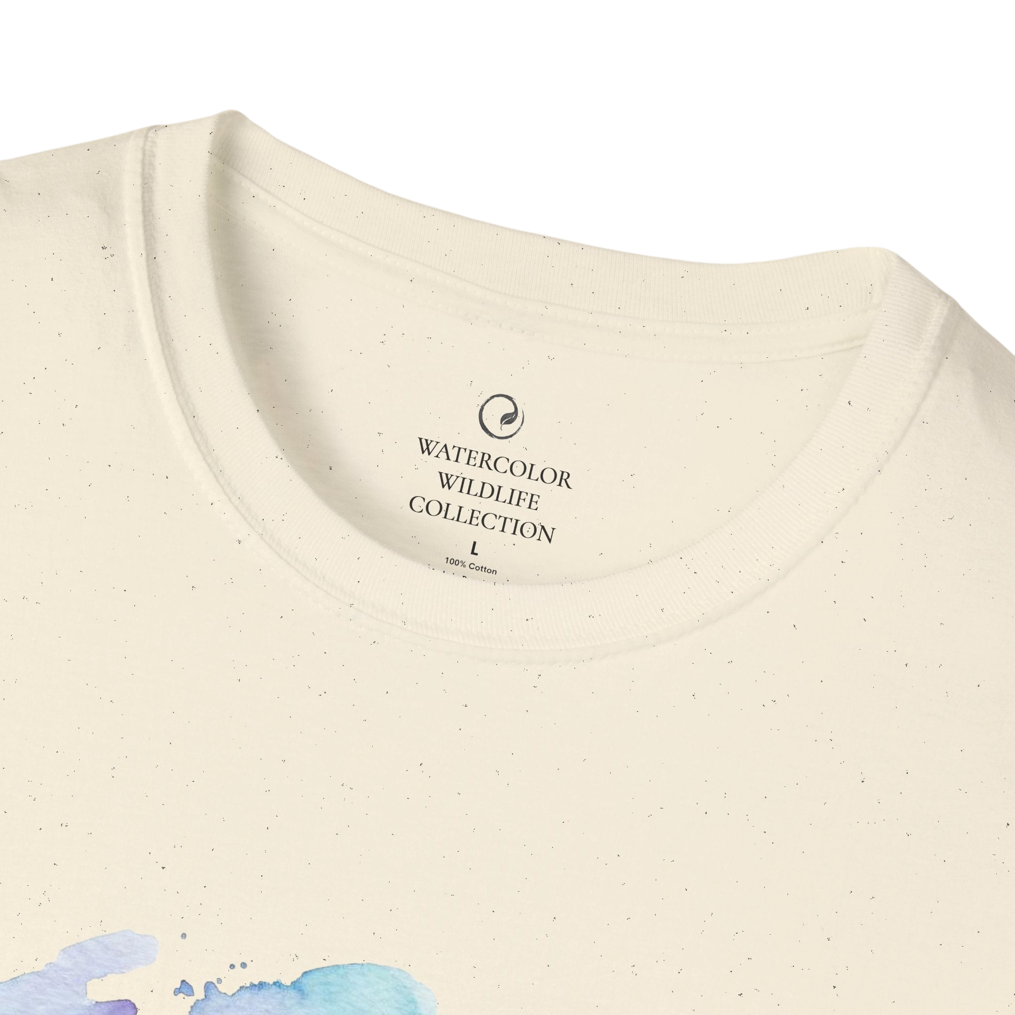 Sea Turtle Watercolor T-Shirt — Artistic Ocean Turtle Tee