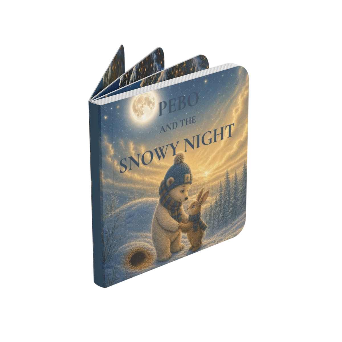 "Pebo and the Snowy Night" Storybook