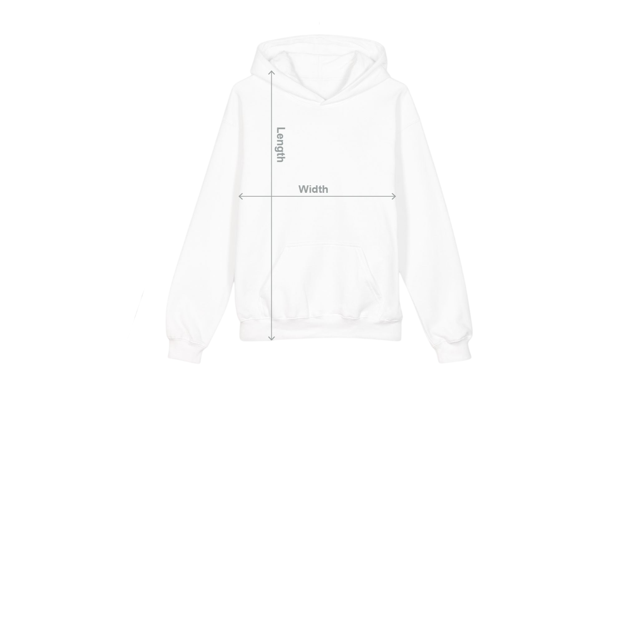 Orrie’s Hoodie — "Human Kind" Minimal Heart Graphic